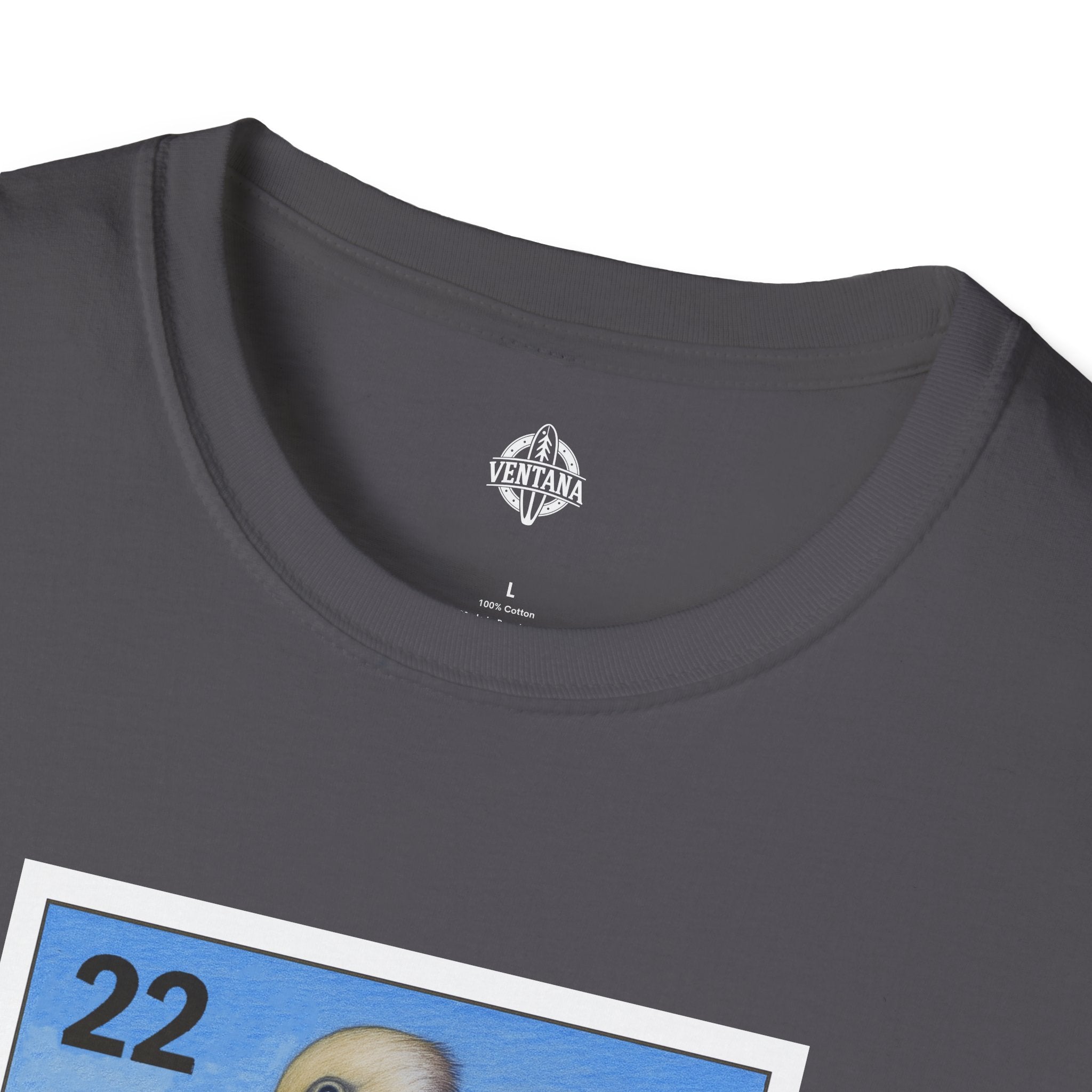 Pelican Lotería Unisex - Soft Style U.S. Cotton T-Shirt (El Pelícano)