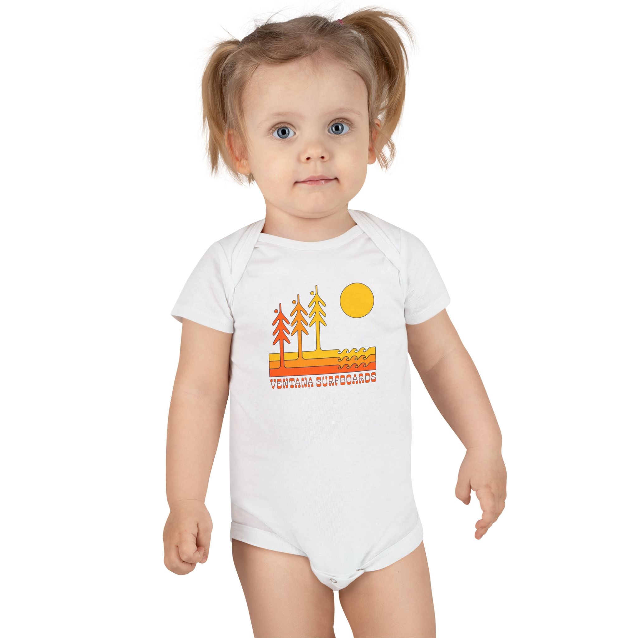 Ventana Circa 78 - Baby Short Sleeve 100% Cotton Onesie