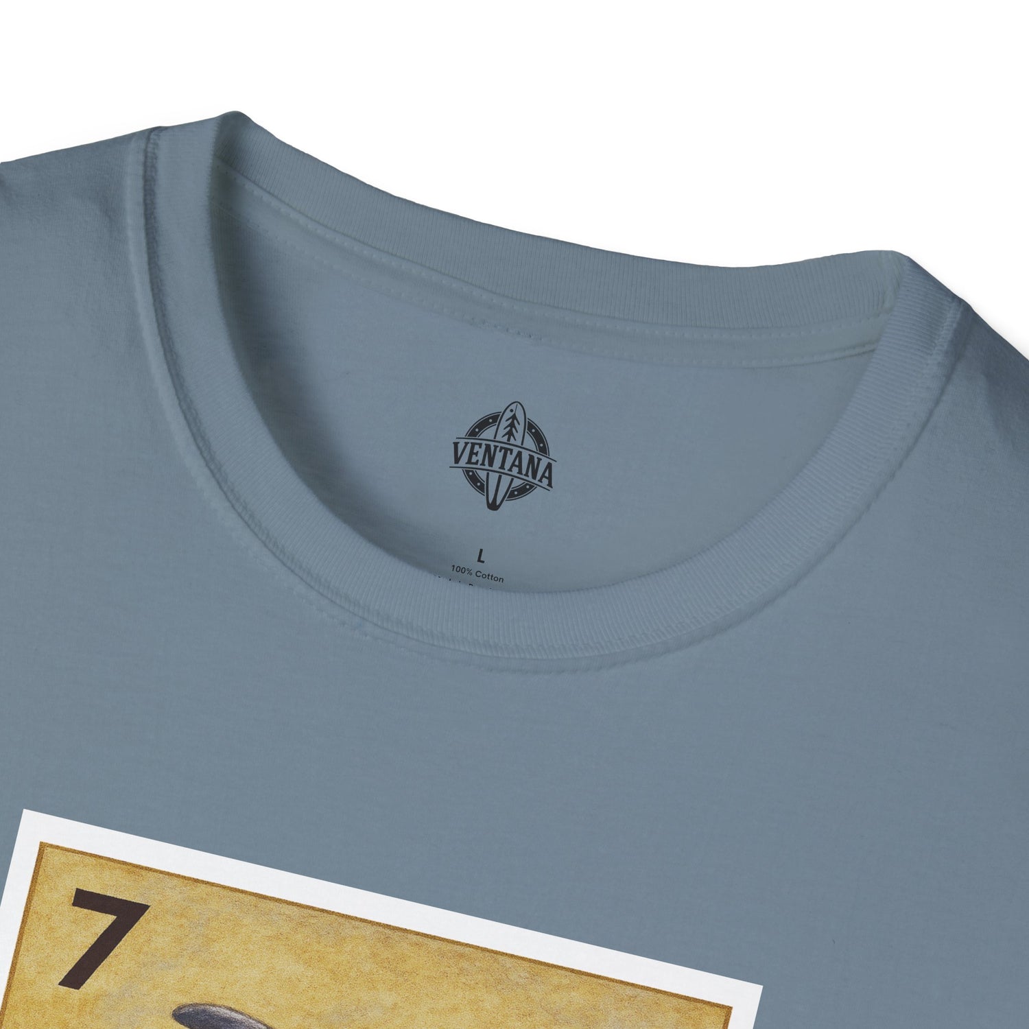 Dolphin Lotería Unisex - Soft Style U.S. Cotton T-Shirt (El Delfín)