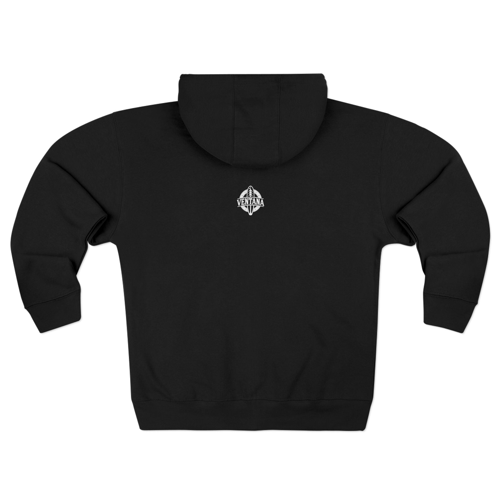 Sunfish Lotería Unisex - Zip Cotton Blend Fleece Hoodie (El Pez Luna)