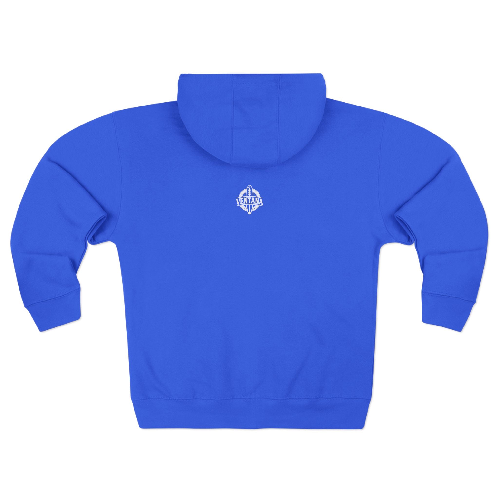 Sunfish Lotería Unisex - Zip Cotton Blend Fleece Hoodie (El Pez Luna)