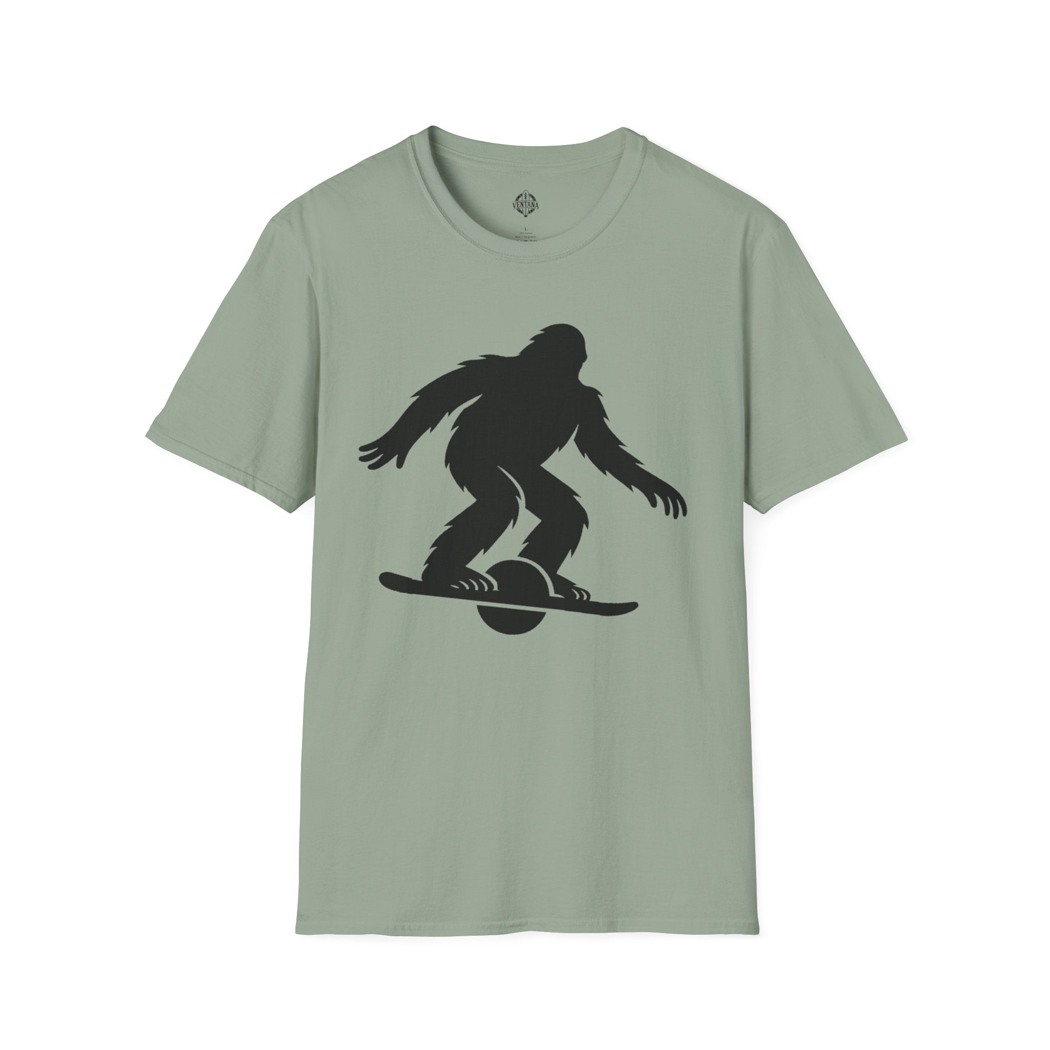 Ventana Wheelsquatch Unisex - U.S. Cotton T-Shirt