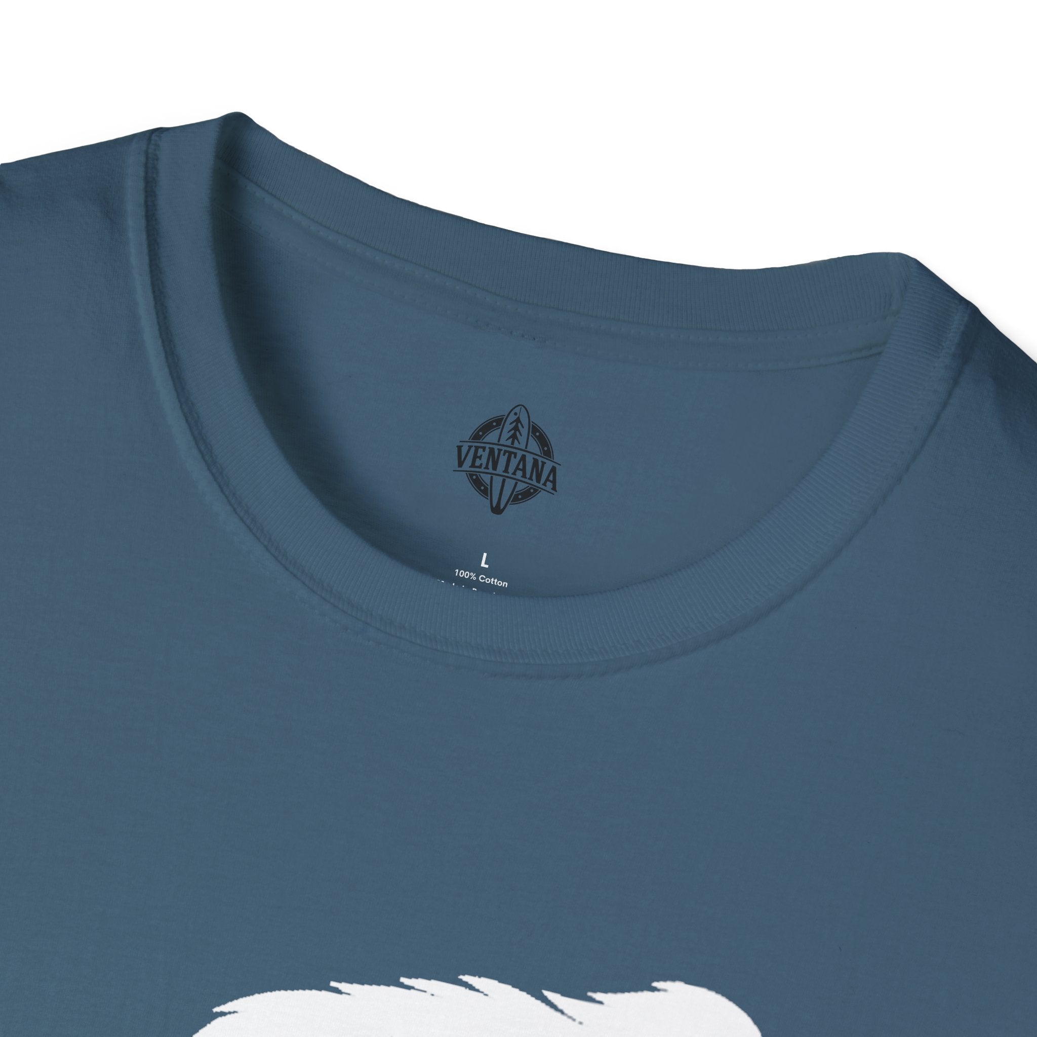Ventana Shreddy Yeti Ski Unisex - U.S. Cotton T-Shirt
