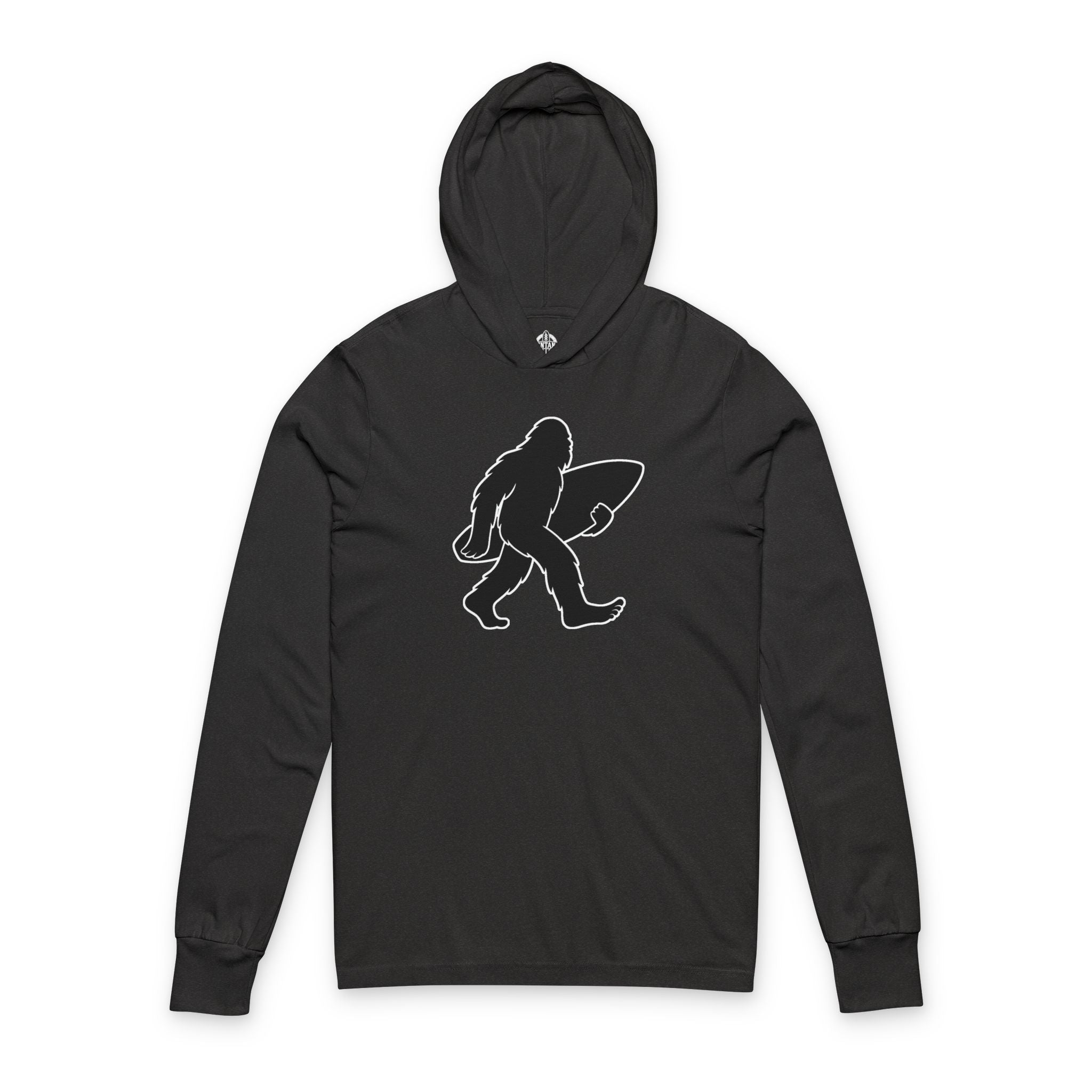 Ventana Surfsquatch Unisex - Cotton Long Sleeve Hooded T-Shirt