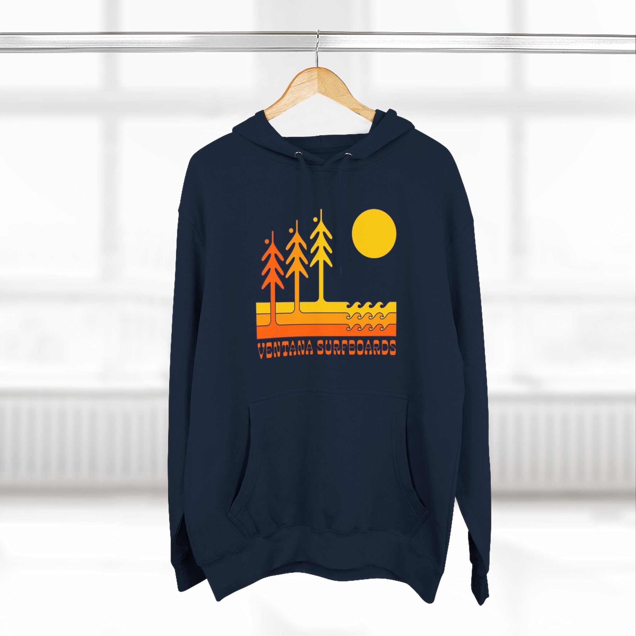 Ventana Circa 78 Unisex - Pull-Over Cotton Blend Fleece Hoodie