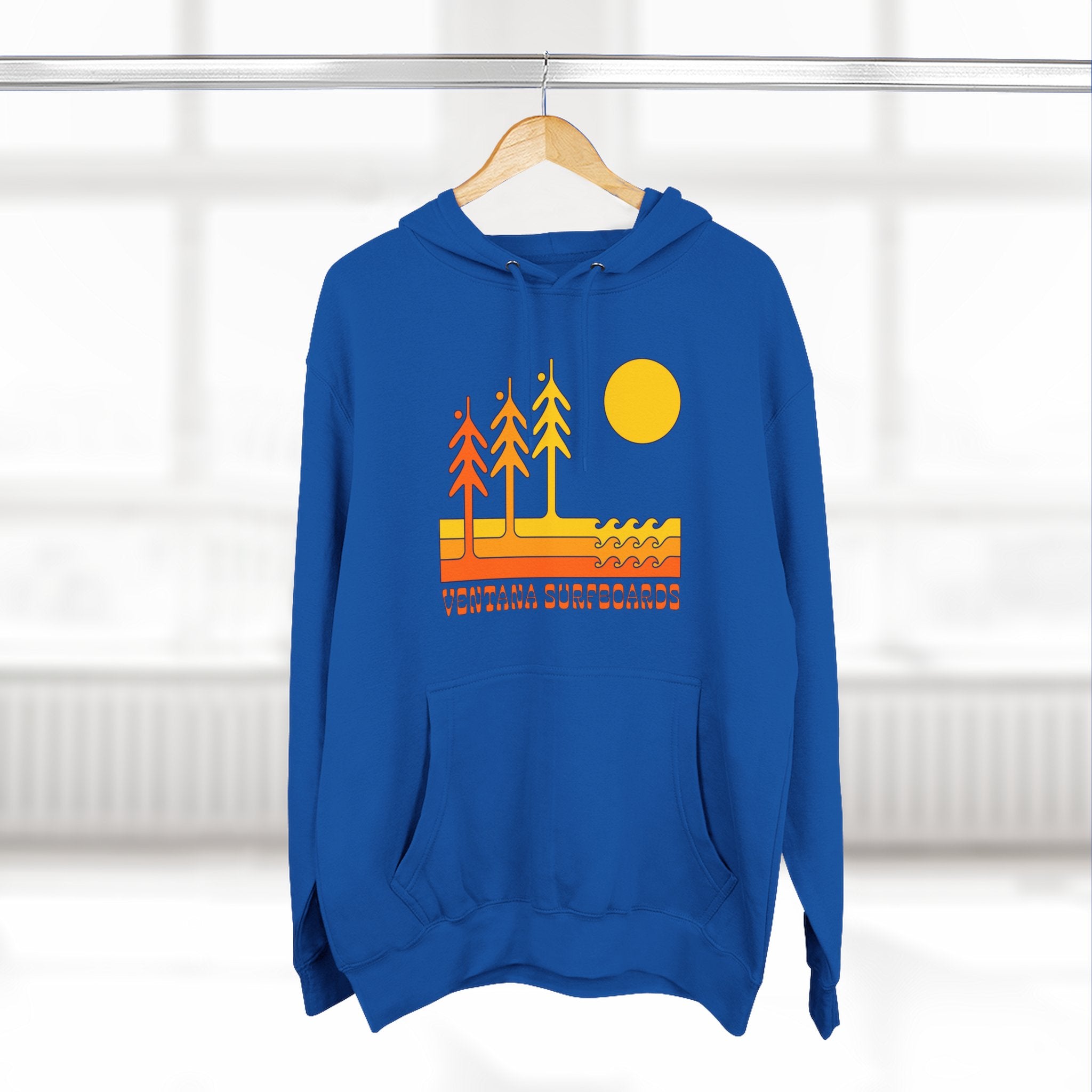 Ventana Circa 78 Unisex - Pull-Over Cotton Blend Fleece Hoodie