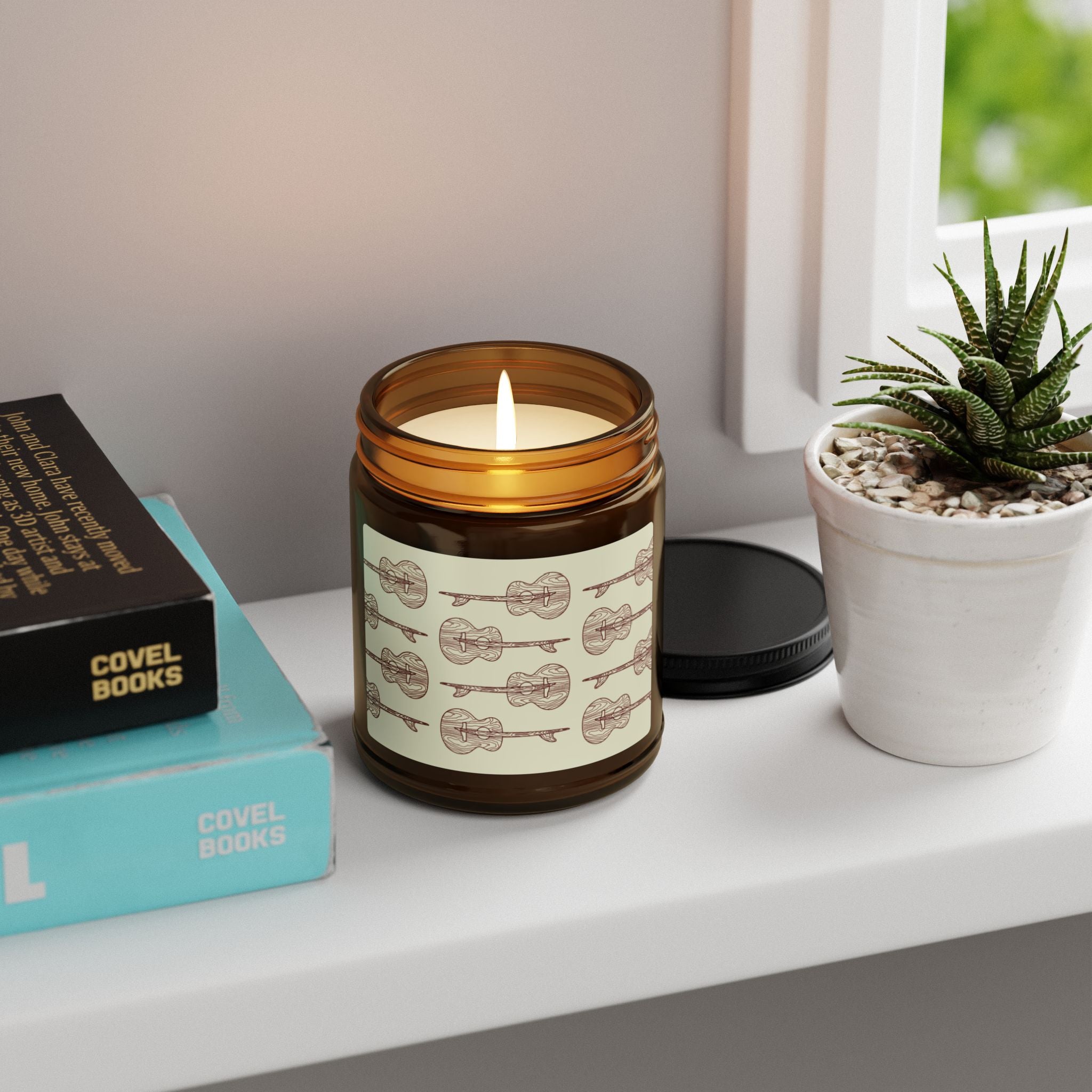 Ventana Santa Cruz Guitar Collab - Scented Soy Candle