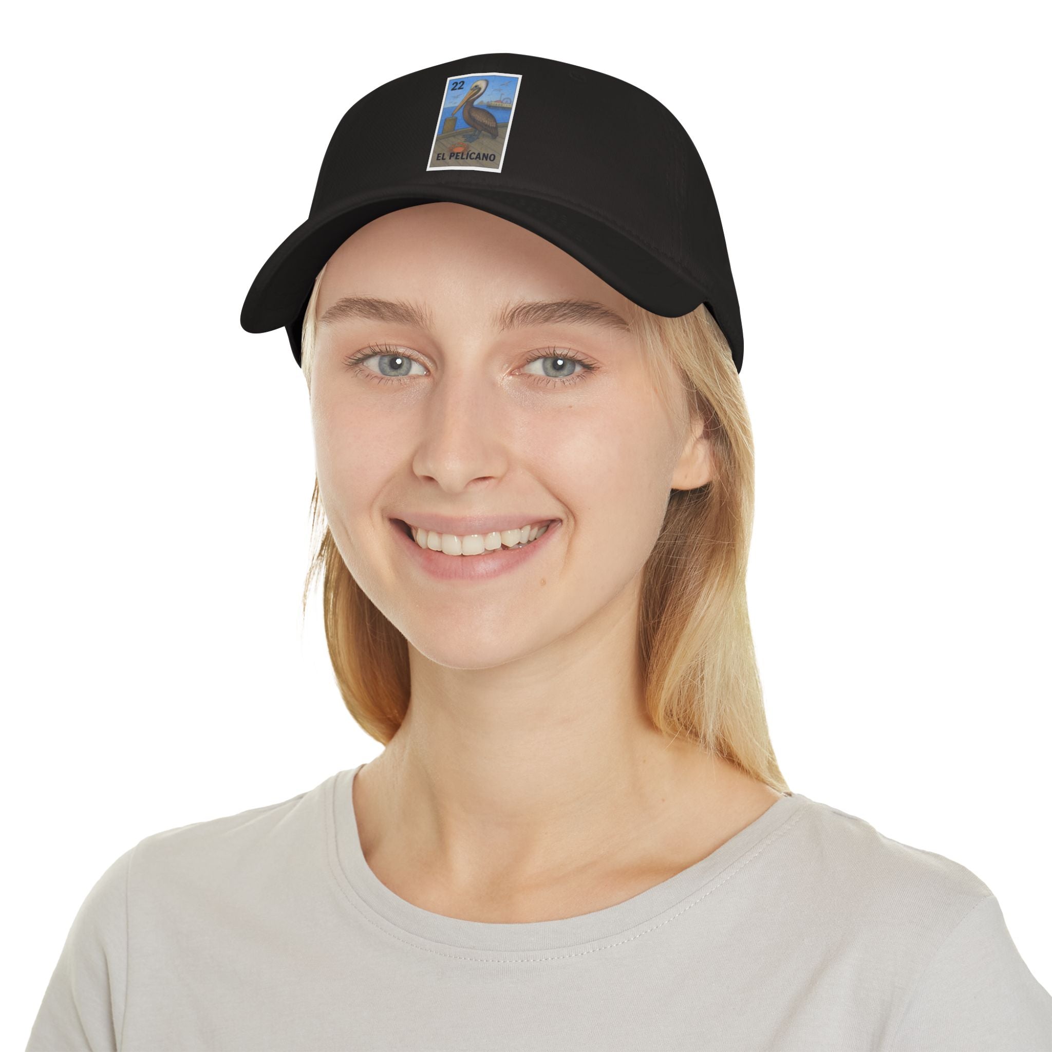 Pelican Lotería Unisex - 100% Cotton Baseball Cap (El Pelícano)