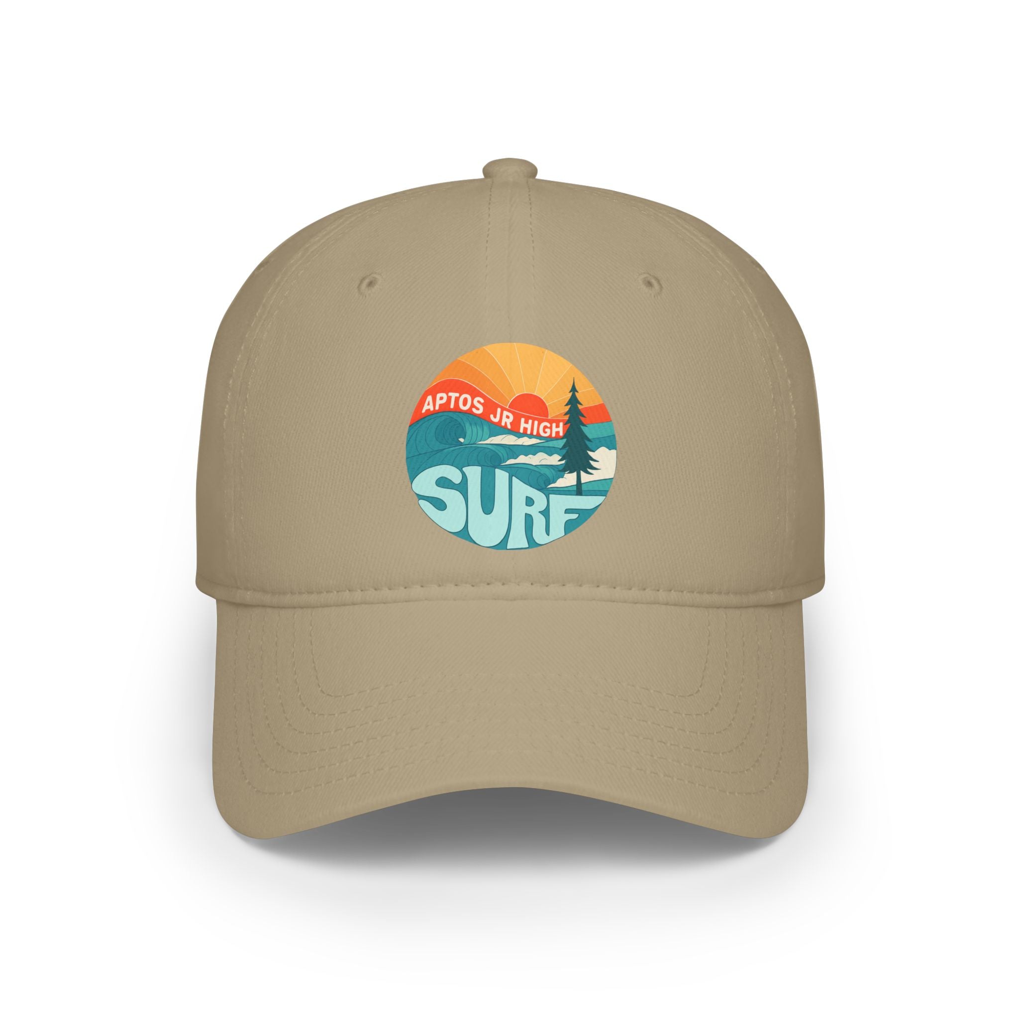 Aptos Junior High Surf Team Sunset - 100% Cotton Baseball Cap