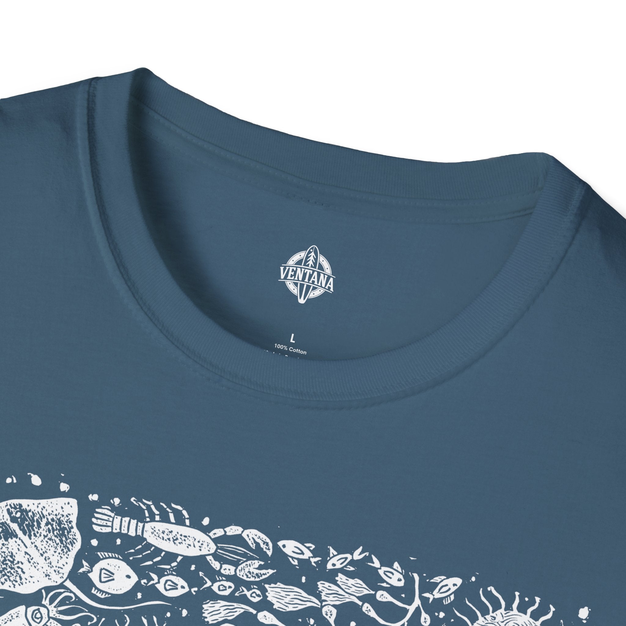 Ventana Marine Life by Lili Arnold Unisex - Soft Style U.S. Cotton T-Shirt