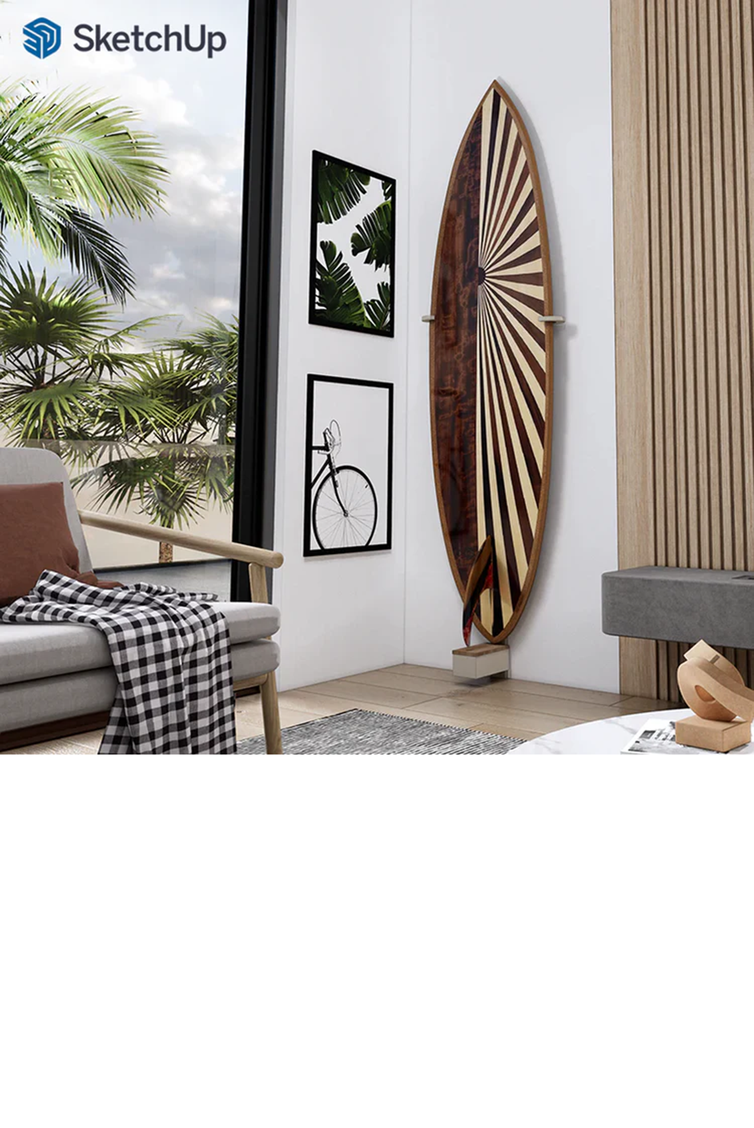 FREE 3D Surfboard & Paddle Board Objects and Graphic Files (Complete Package)