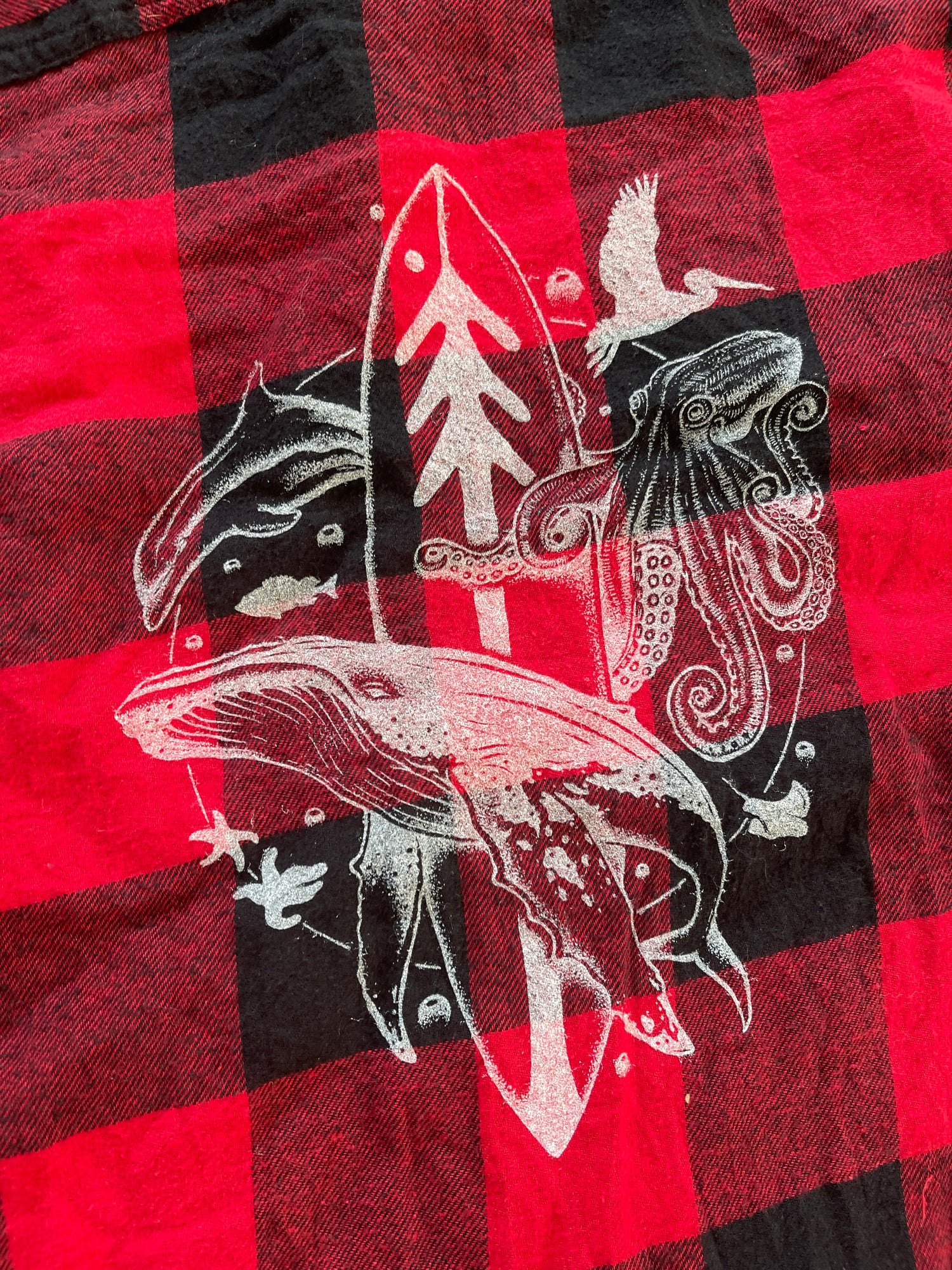 Reclaimed Flannel XL: Ventana Monterey Bay by Thiago Bianchini