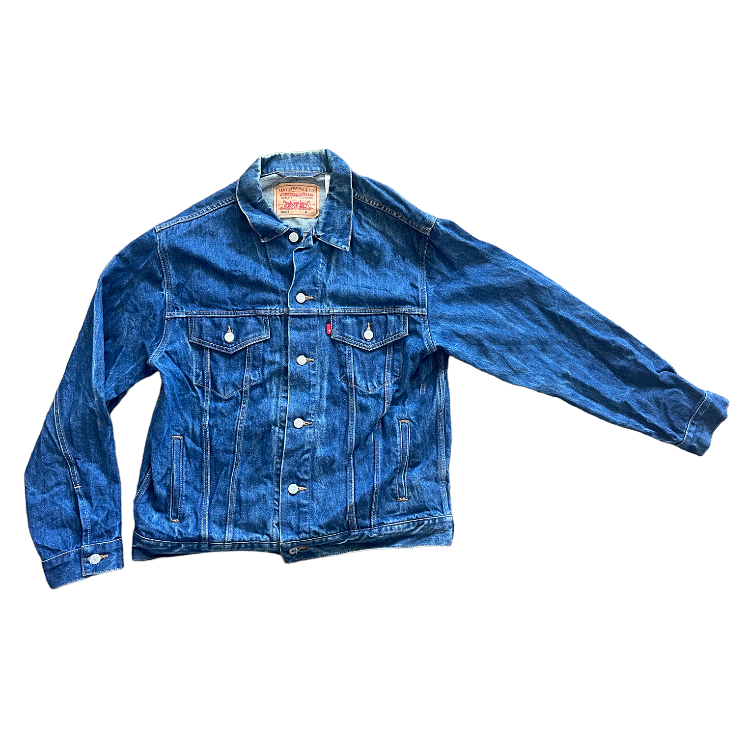 Reclaimed Denim Jacket Medium: Thiago Bianchini