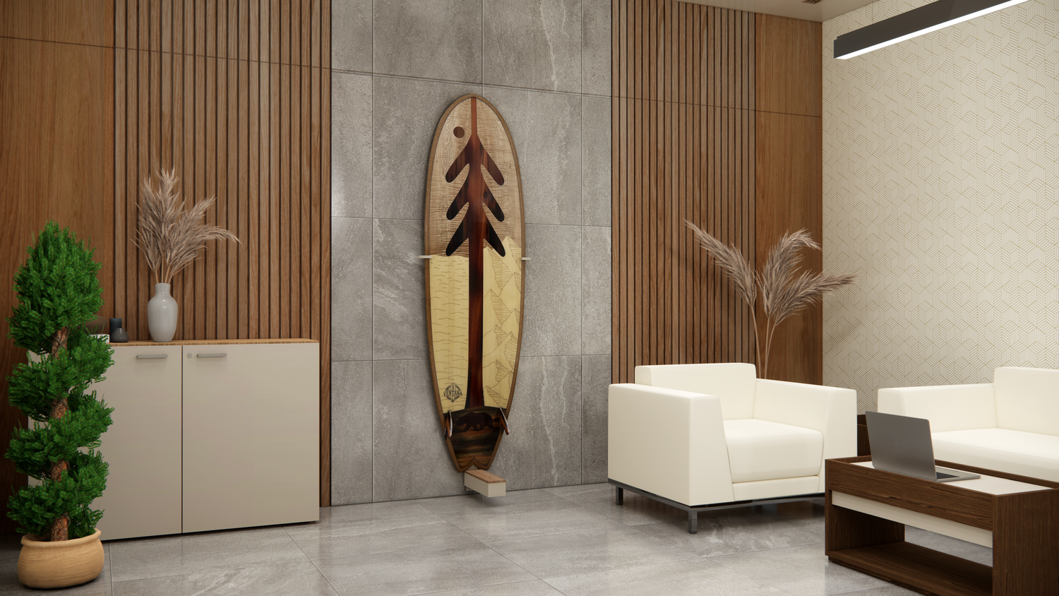 Ventana Rooms & Spaces - FREE 3D Surfboard & Graphic Files