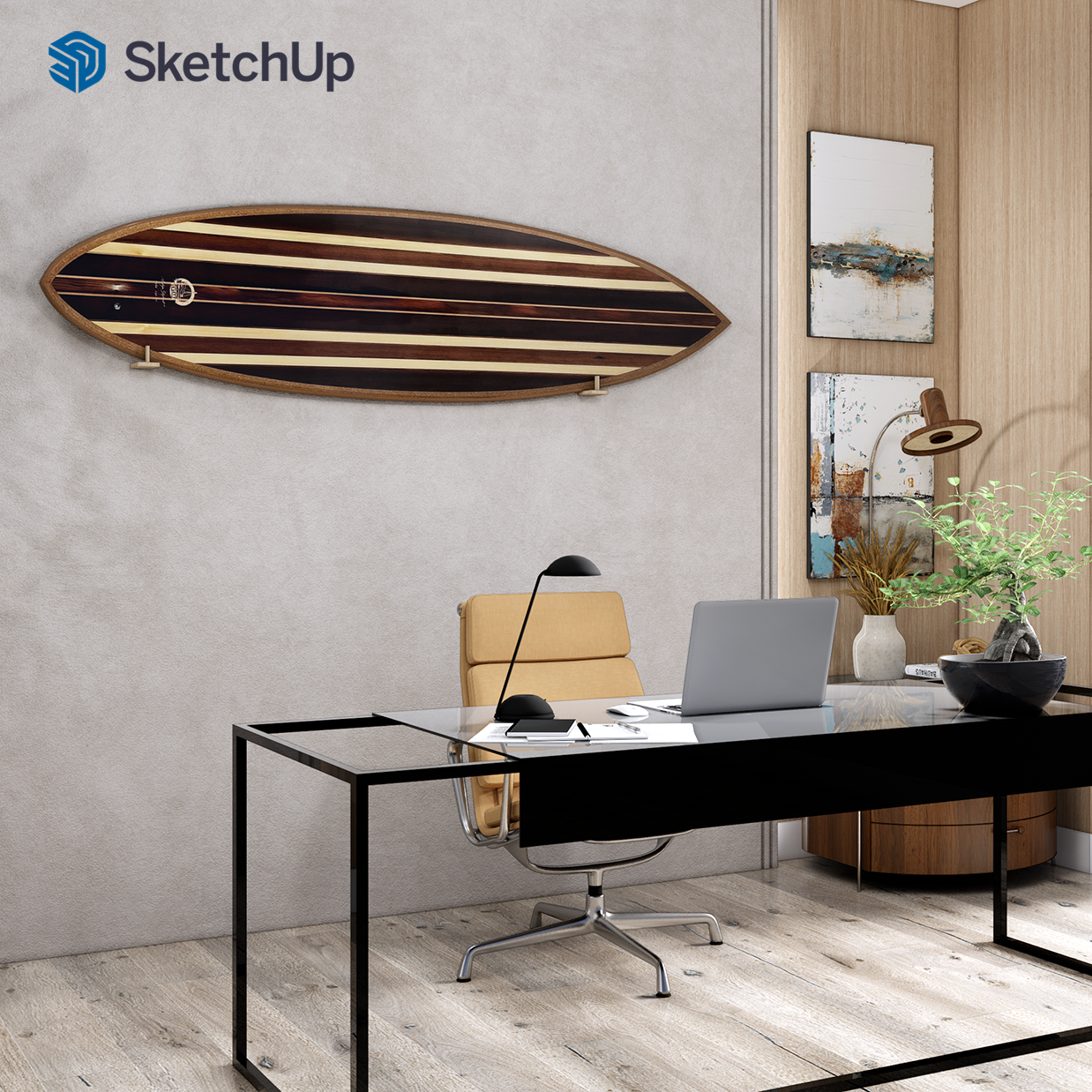 Ventana Rooms &amp; Spaces - FREE 3D Surfboard &amp; Graphic Files