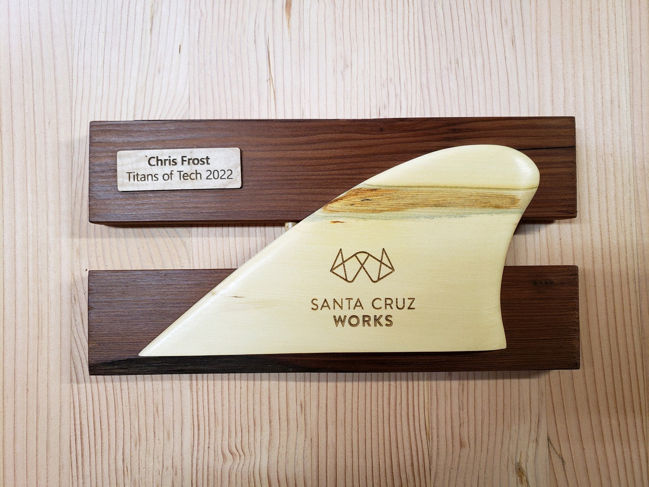 Fins - Santa Cruz Works Titans Of Tech 2022 Awards