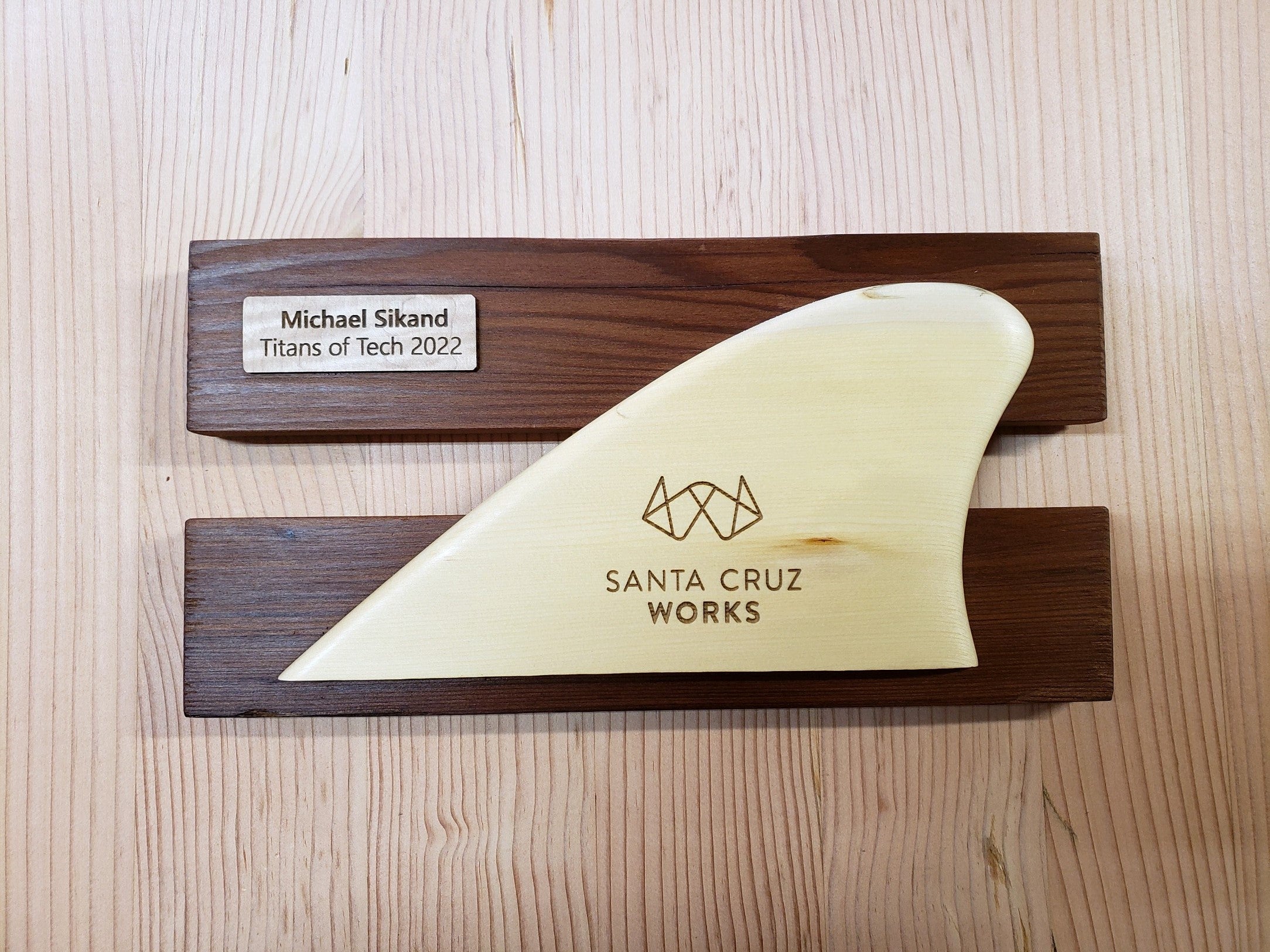 Fins - Santa Cruz Works Titans Of Tech 2022 Awards