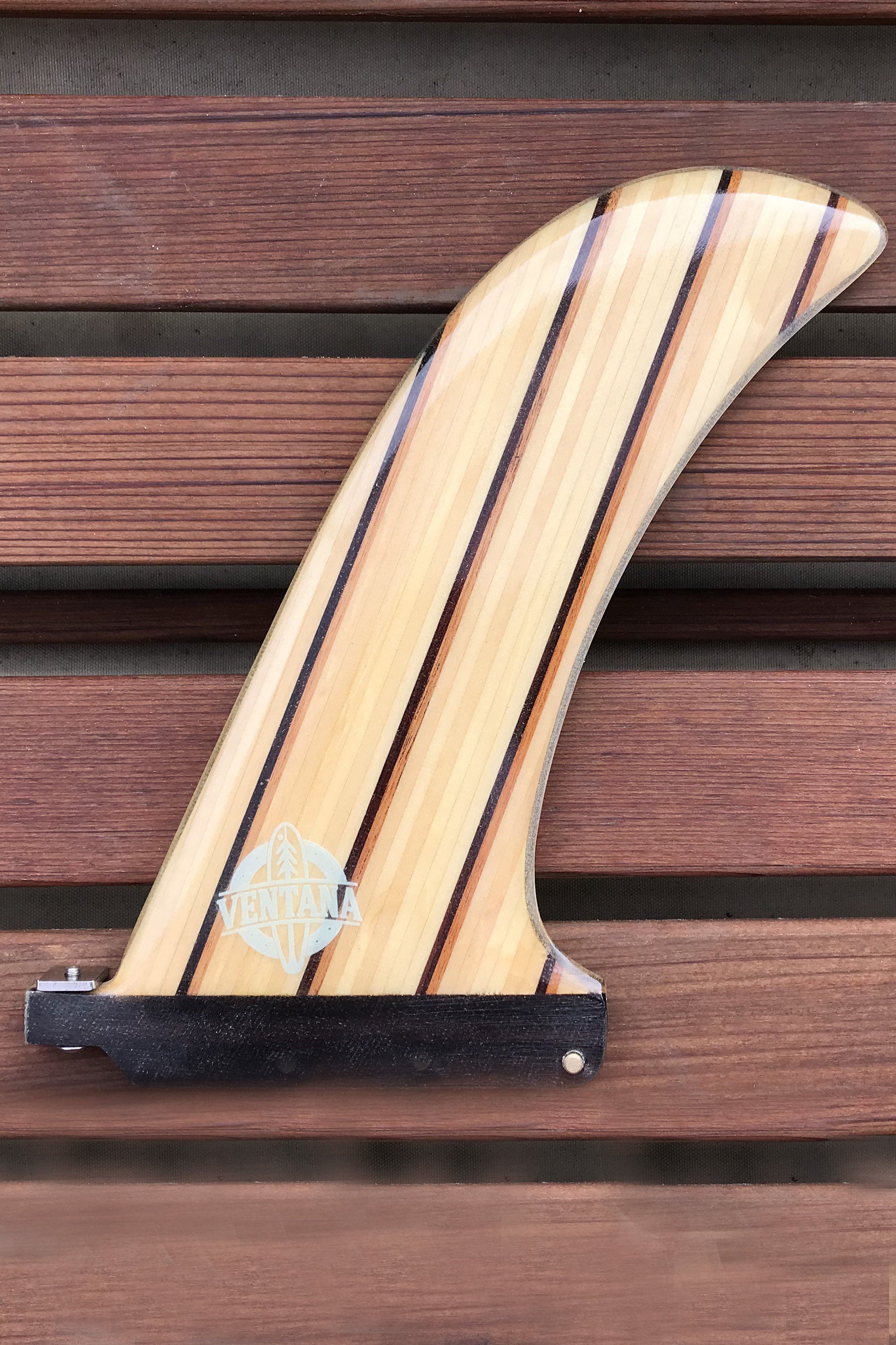 Fins - Striped Guitar Longboard Hatchet Fin