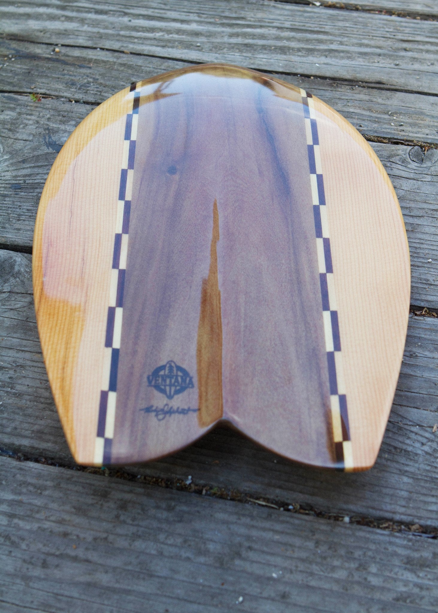 Handplane - Glossy Pop Rose Fish Handplane