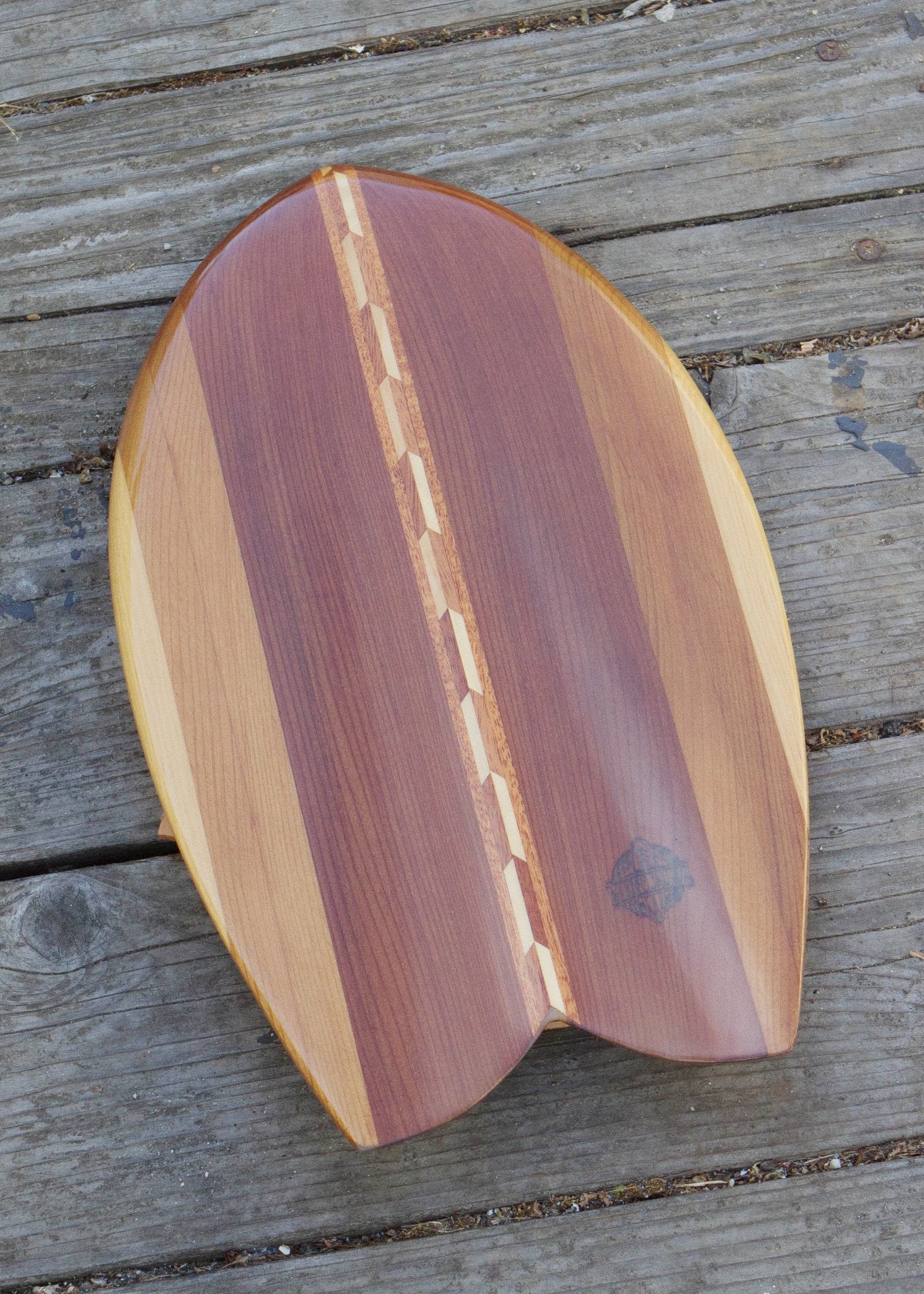 Handplane - Glossy Red Fish Handplane