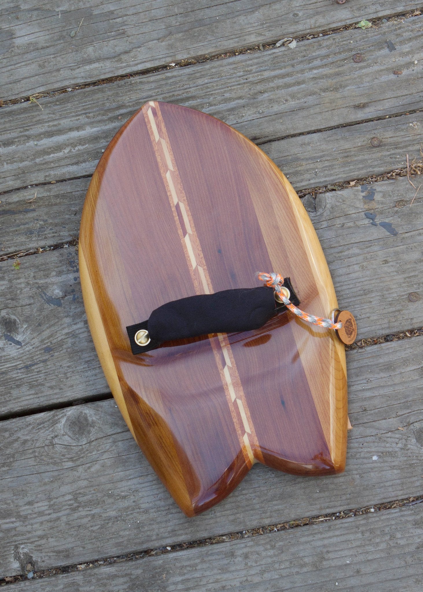 Handplane - Glossy Red Fish Handplane