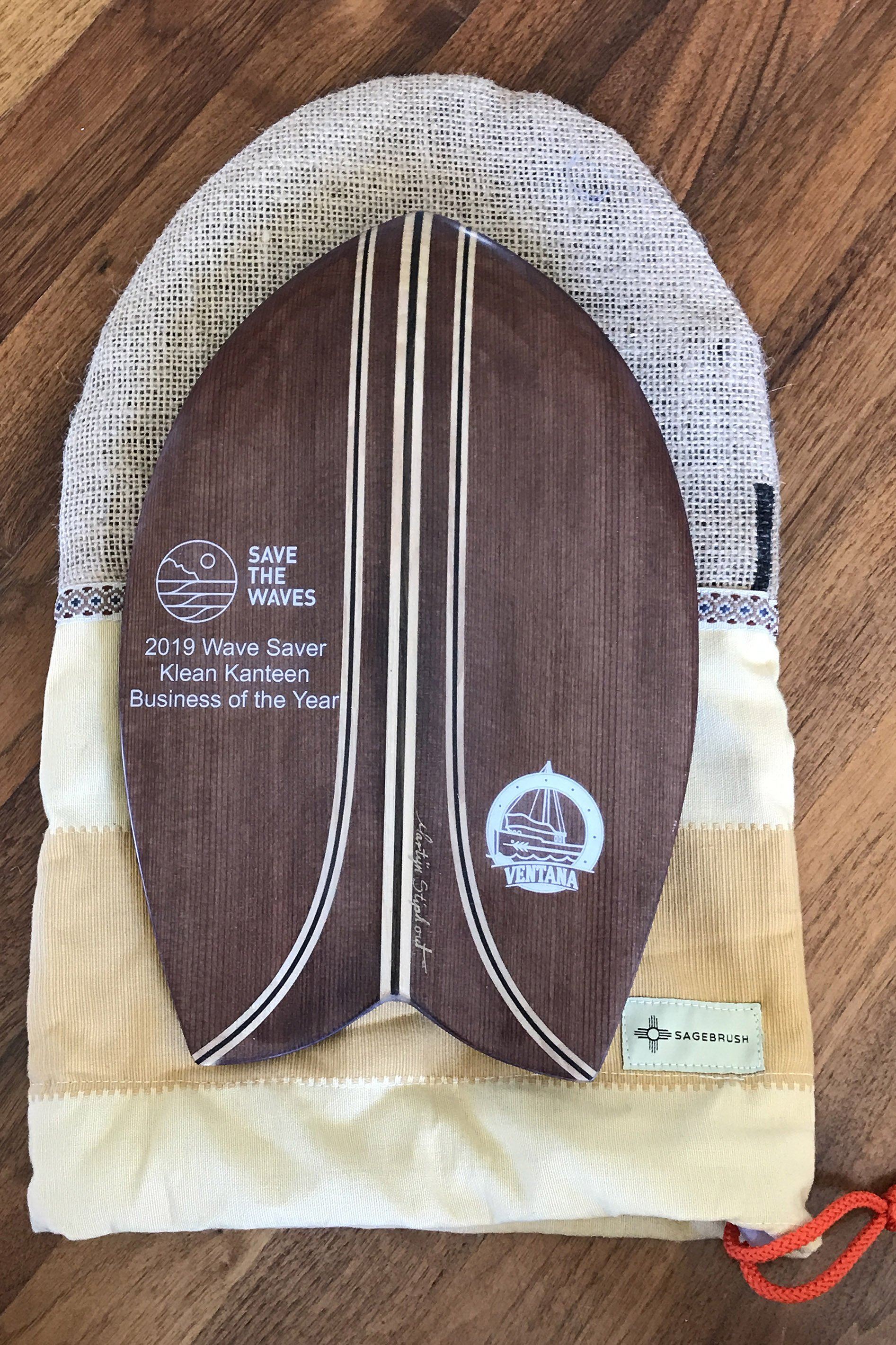 Handplane - Save The Waves "Wave Saver" Award Handplanes