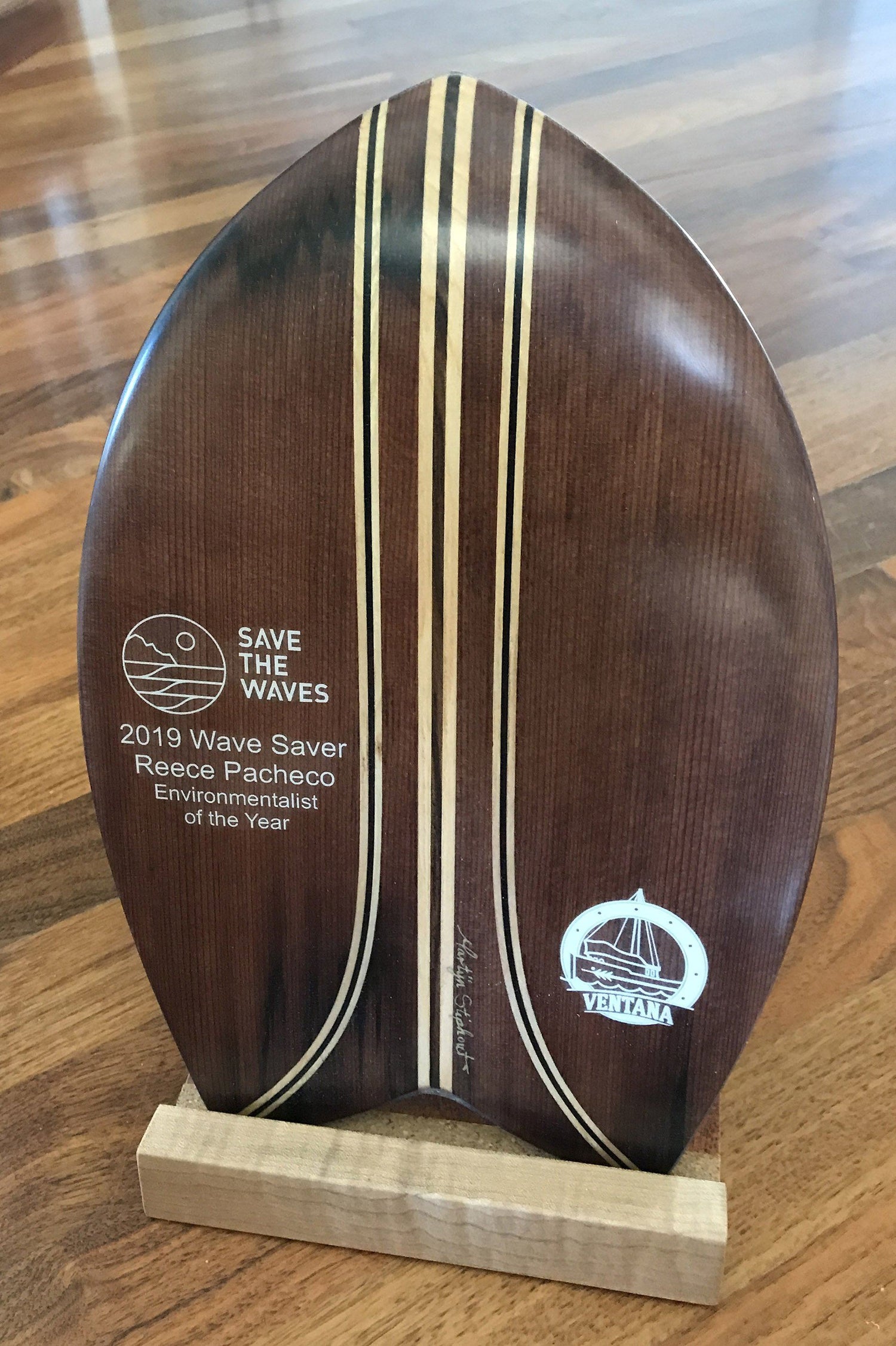 Handplane - Save The Waves "Wave Saver" Award Handplanes