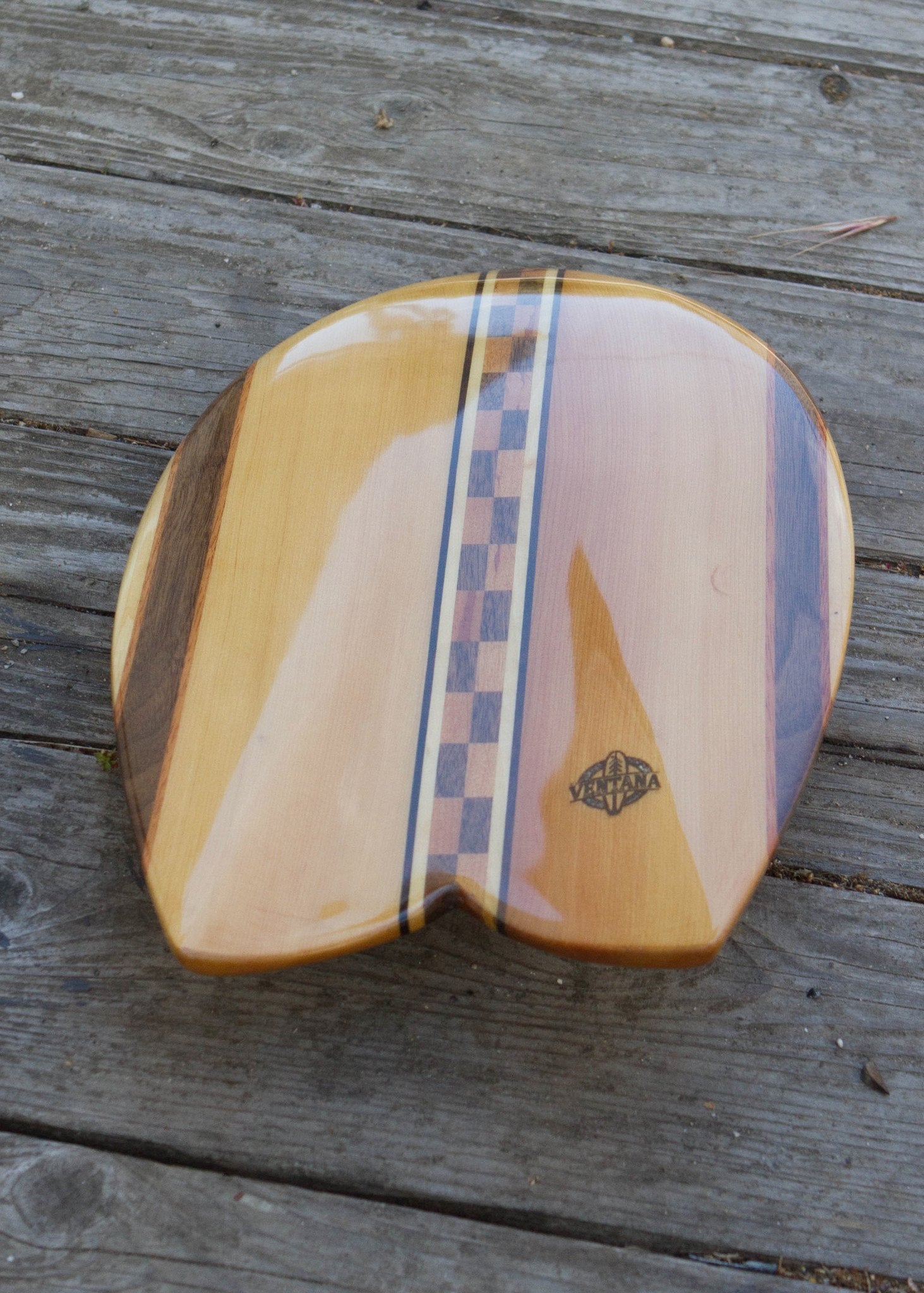 Handplane - Walnut Checker Fish Handplane