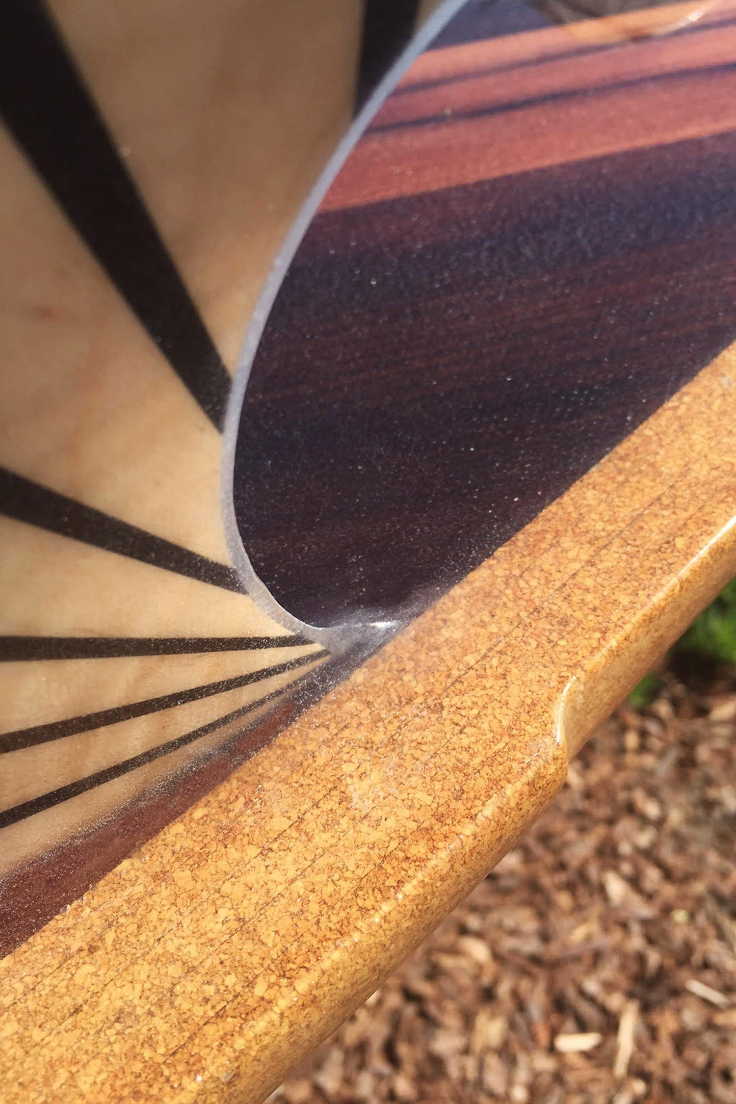 Surfboard - Redwood Hot Tub Swallow Tail 6&