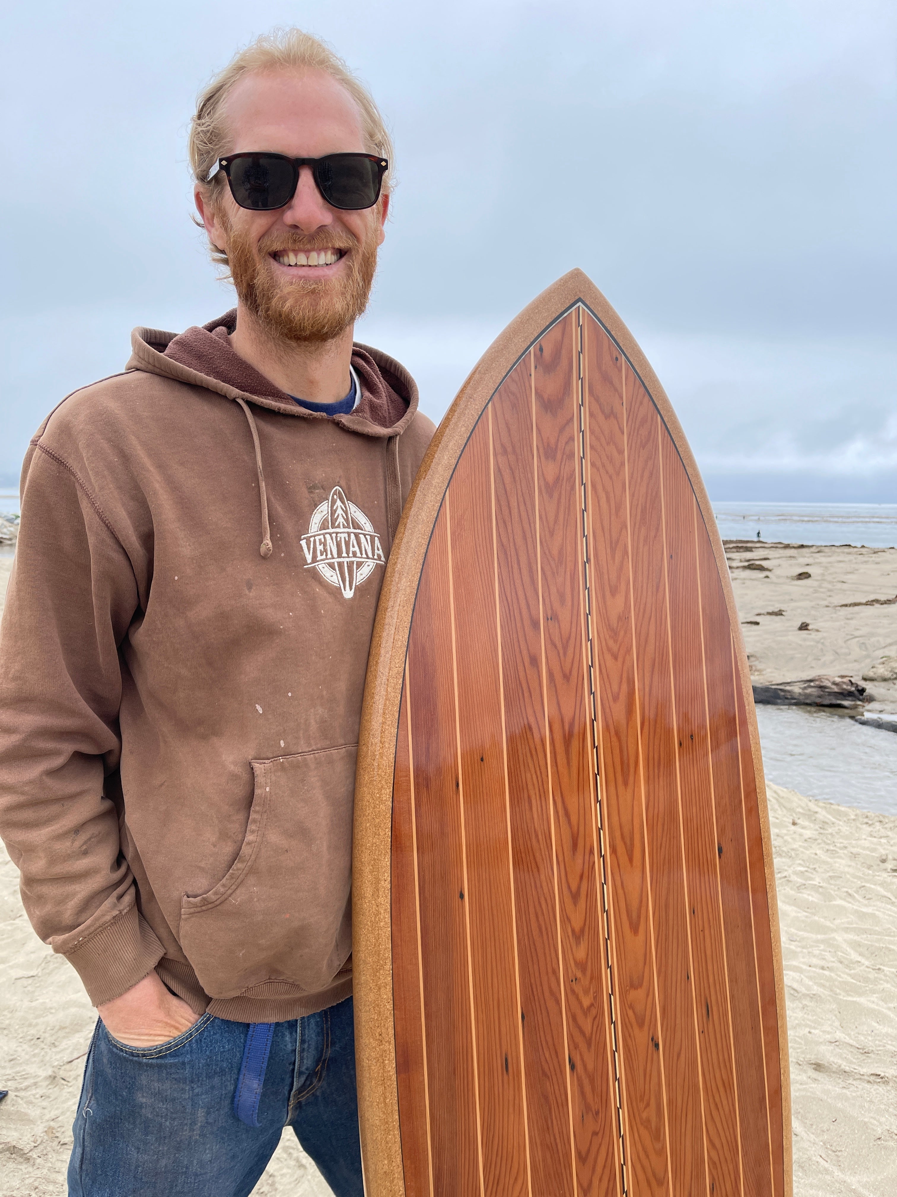 Surfboard - Surfperch Fish Taco Ukulele (available) Plus 5’8” Surfboard (sold)