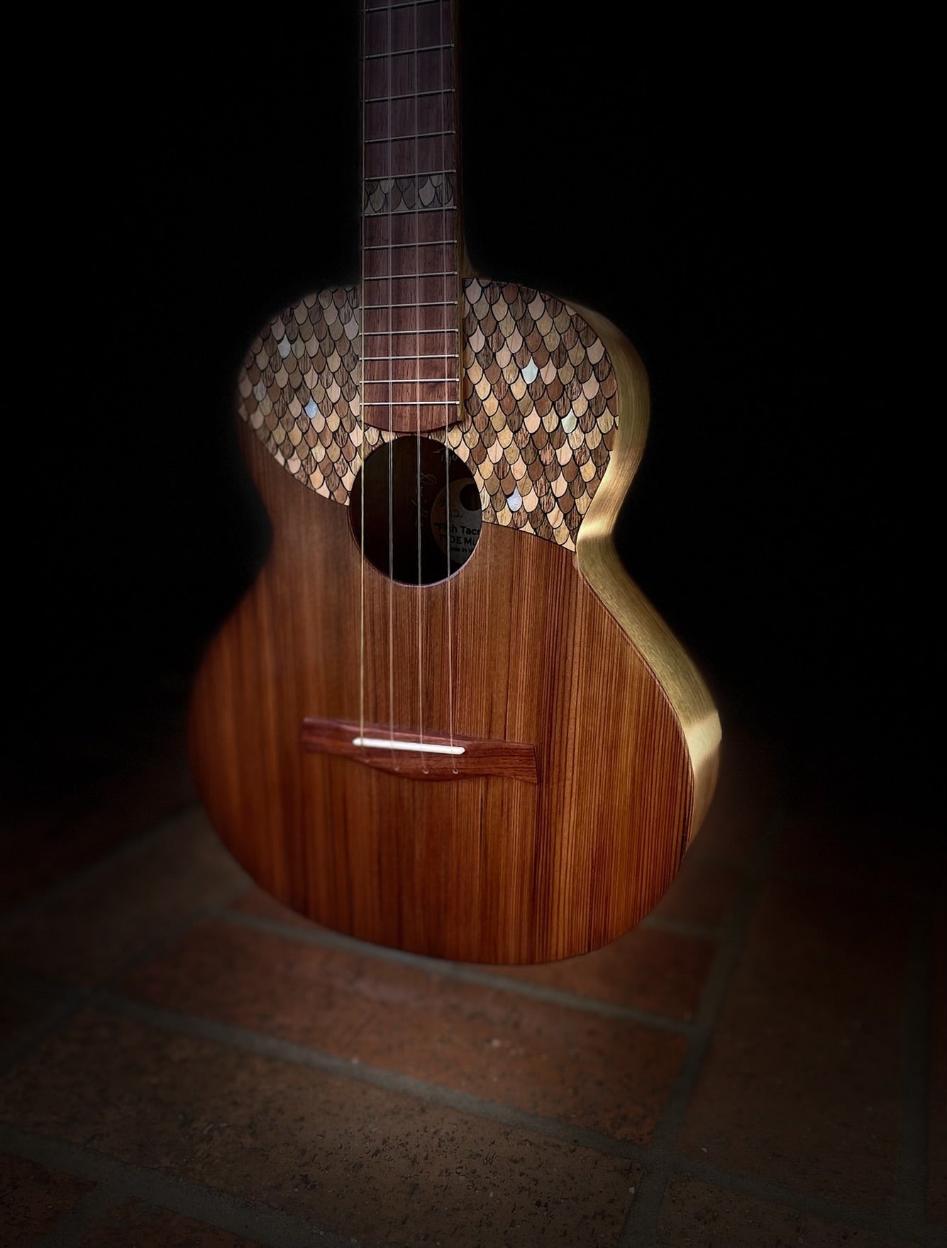 Surfboard - Surfperch Fish Taco Ukulele (available) Plus 5’8” Surfboard (sold)