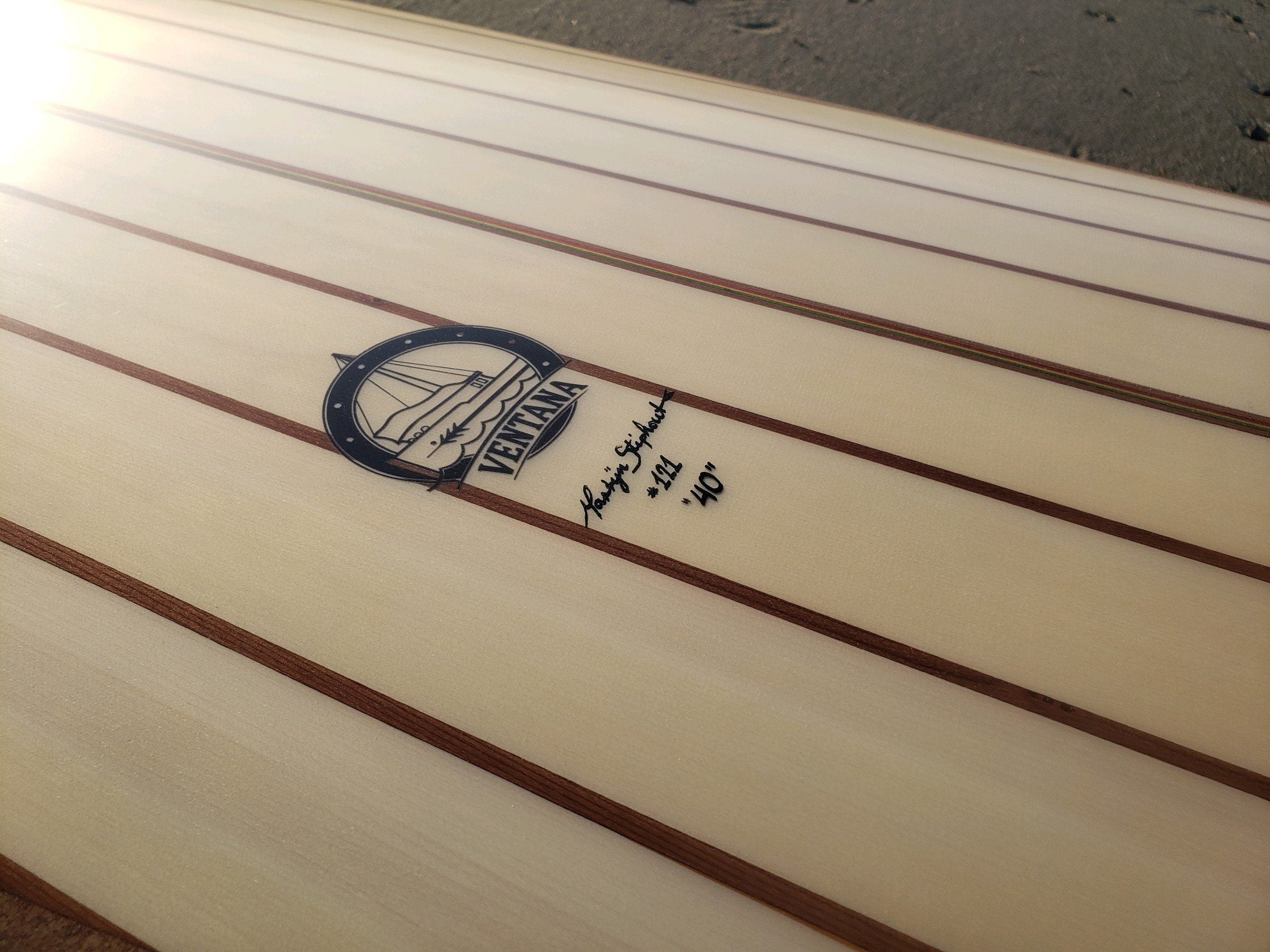 Surfboard - Tijny Tanker Longboard 8&