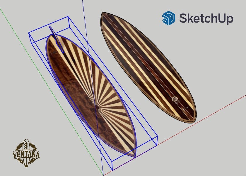 Riding the Design Wave: How 3D Models of Ventana Surfboards and Paddle Boards Can Enhance Your Interior Design Projects