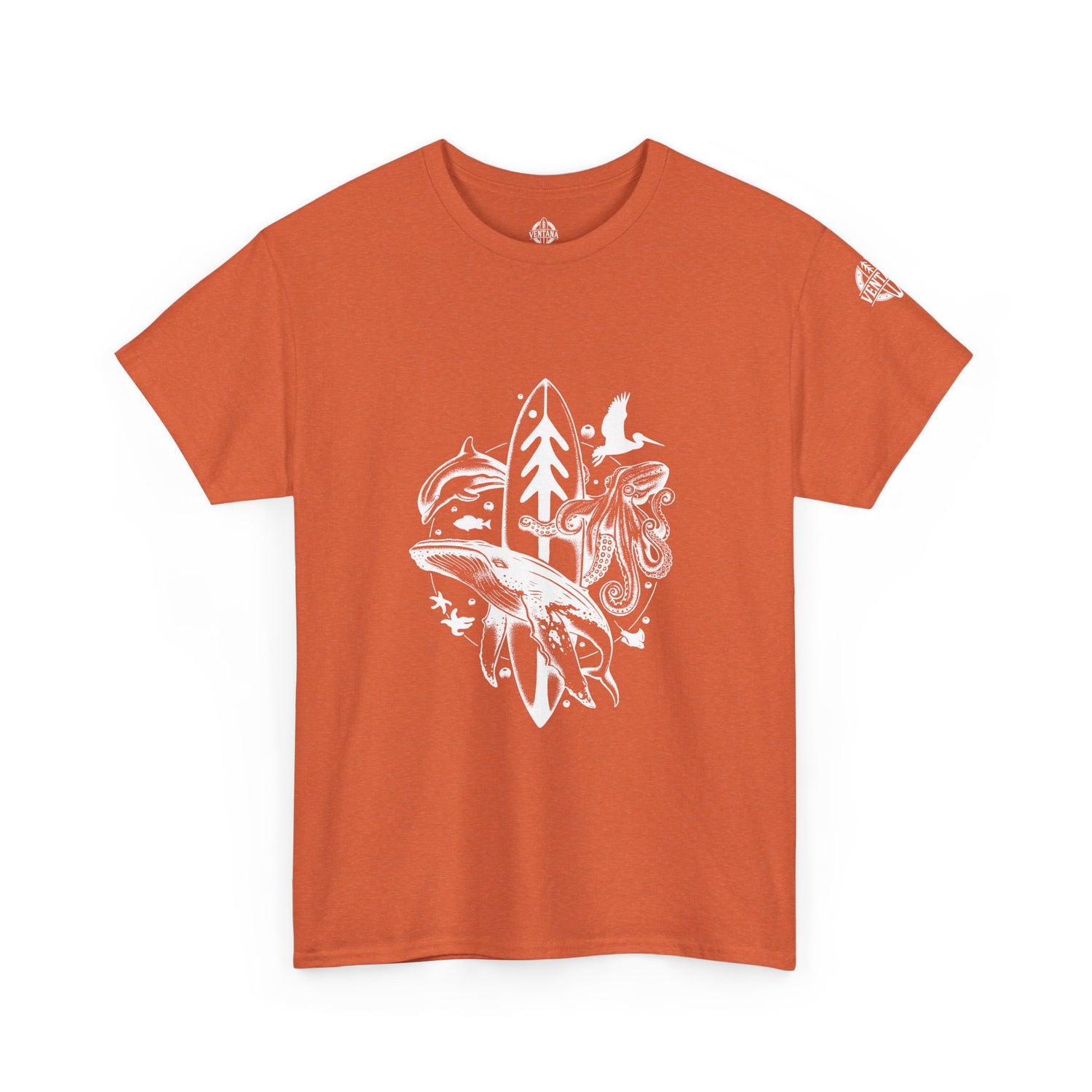 Ventana Monterey Bay by Thiago Bianchini - U.S. Cotton T-Shirt