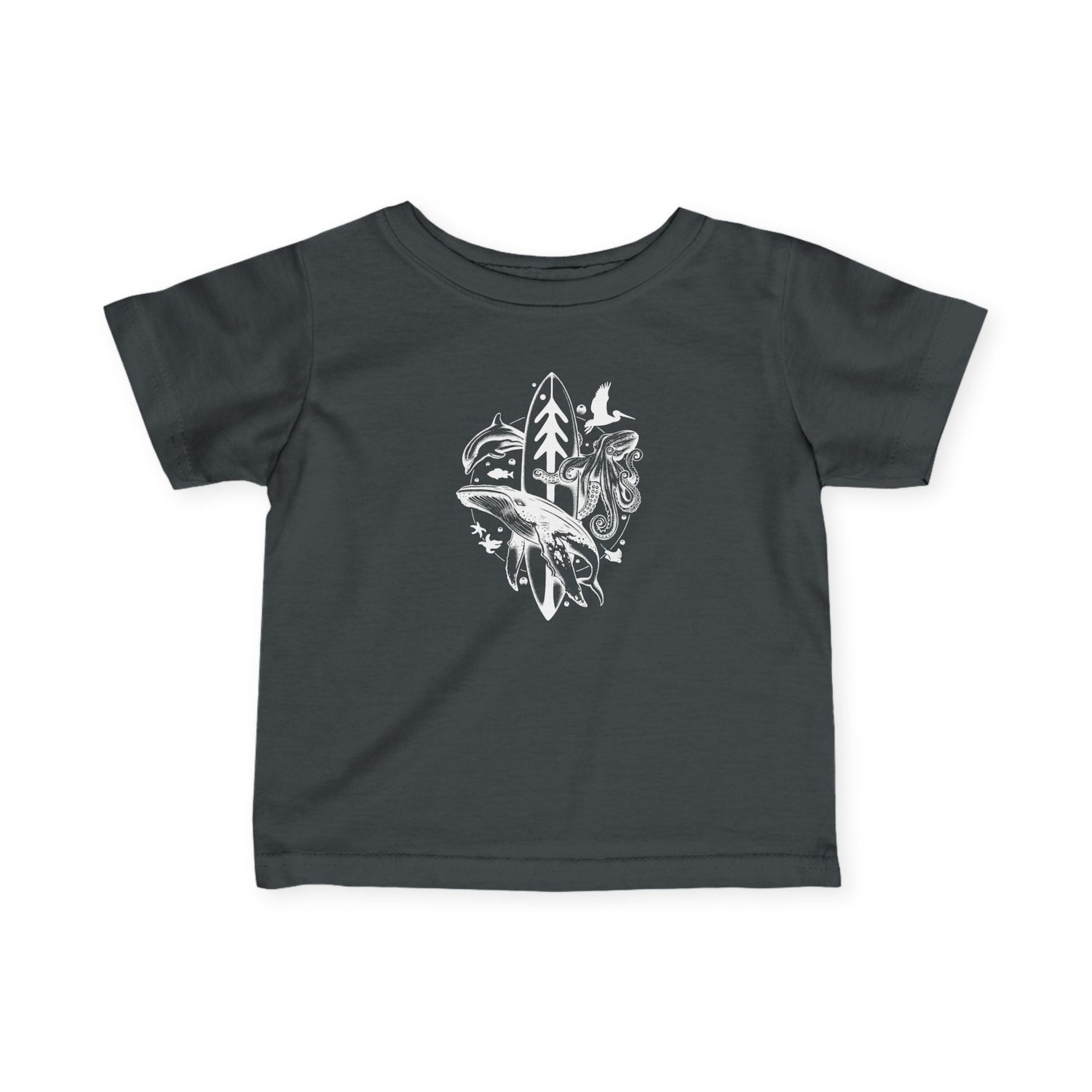 Ventana Monterey Bay by Thiago Bianchini - Infant 100% Cotton T-Shirt