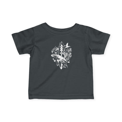 Ventana Monterey Bay by Thiago Bianchini - Infant 100% Cotton T-Shirt