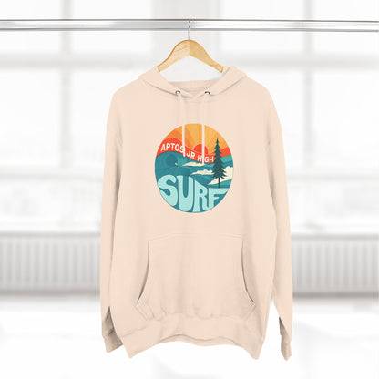 Aptos Junior High Surf Team Sunset Unisex - Pull-Over Cotton Blend Fleece Hoodie