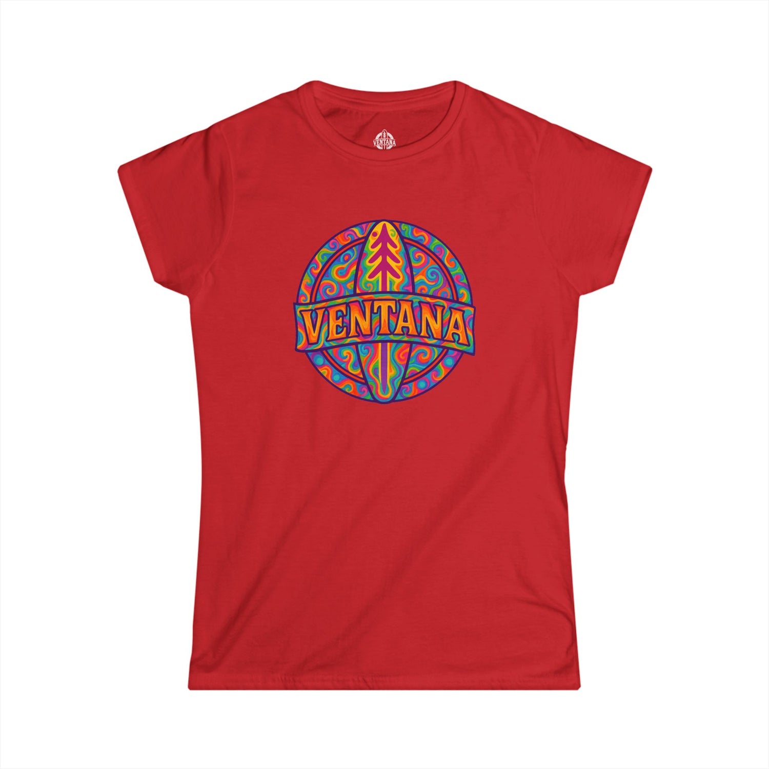Ventana Psychedelic Treefish Logo - Women&