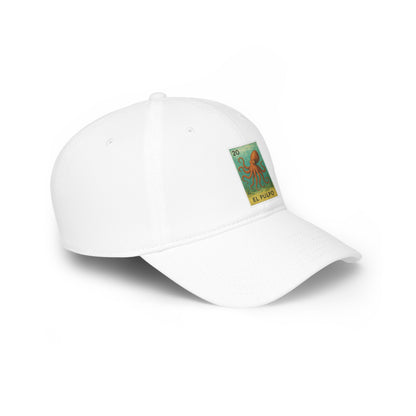 Octopus Lotería Unisex - 100% Cotton Baseball Cap (El Pulpo)