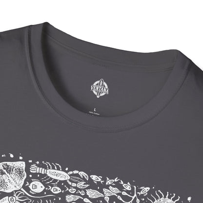 Ventana Marine Life by Lili Arnold Unisex - Soft Style U.S. Cotton T-Shirt