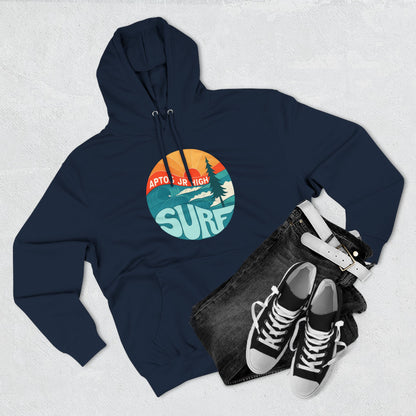 Aptos Junior High Surf Team Sunset Unisex - Pull-Over Cotton Blend Fleece Hoodie