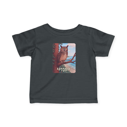 Aptos California Aptosia Owl - Infant 100% Cotton T-Shirt
