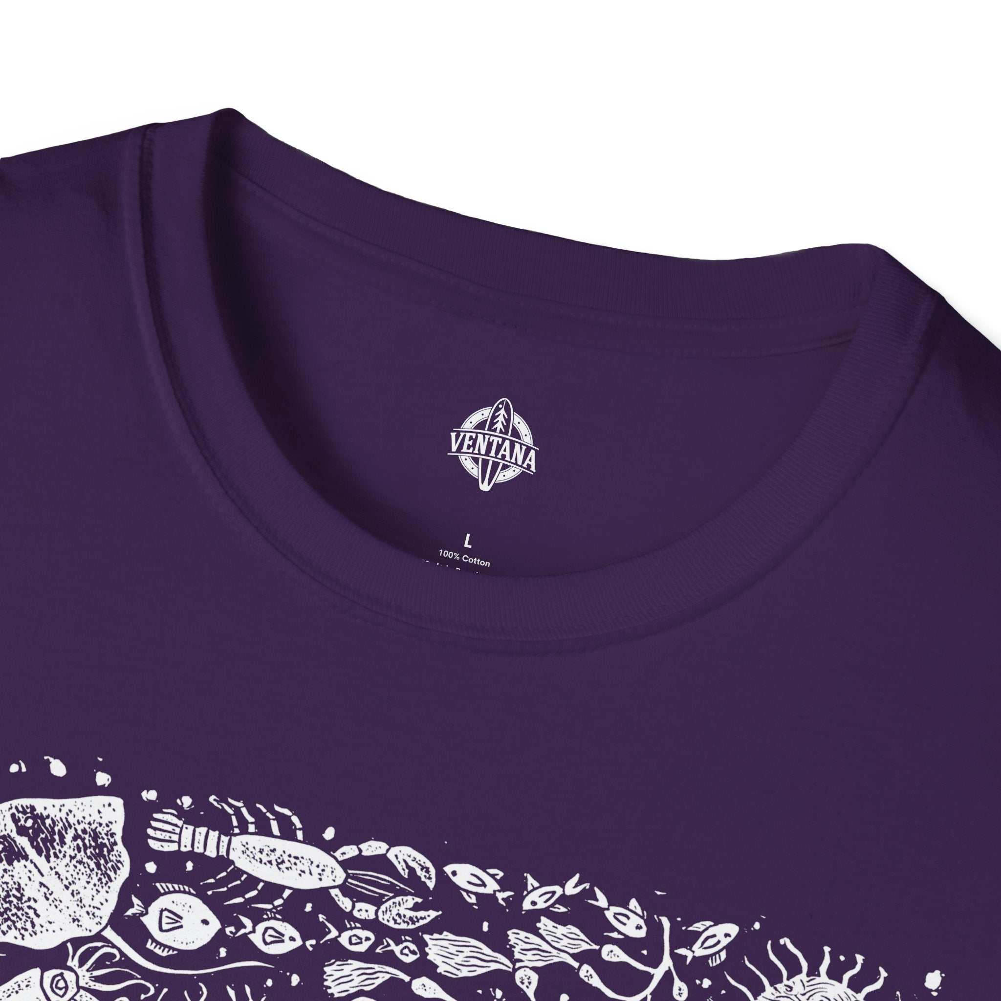 Ventana Marine Life by Lili Arnold Unisex - Soft Style U.S. Cotton T-Shirt