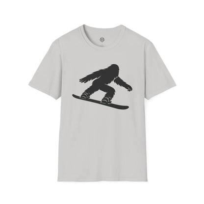 Ventana Shreddy Yeti Snowboard Unisex - U.S. Cotton T-Shirt