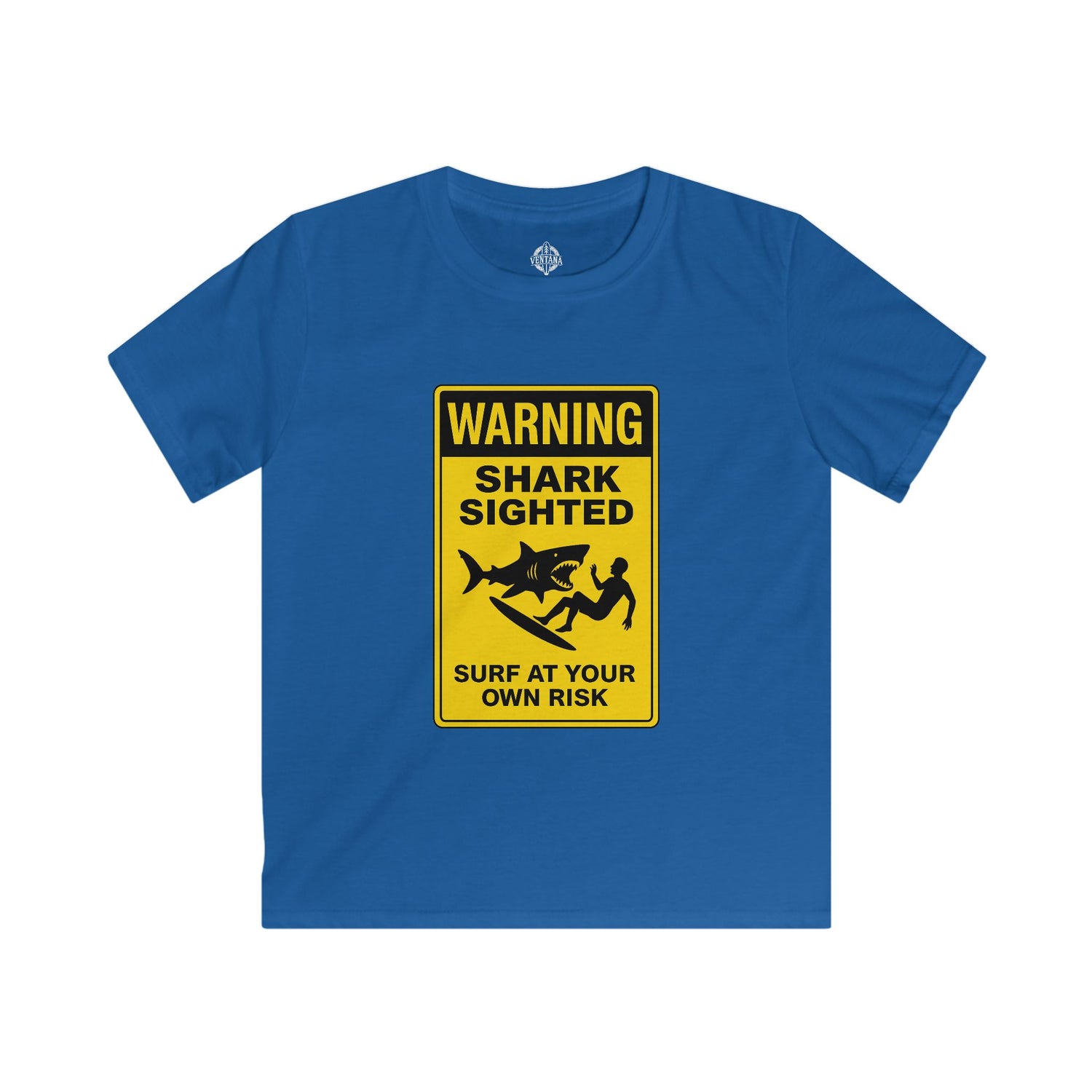 Shark Sighted Kids - Soft Style U.S. Cotton T-Shirt