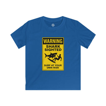 Shark Sighted Kids - Soft Style U.S. Cotton T-Shirt