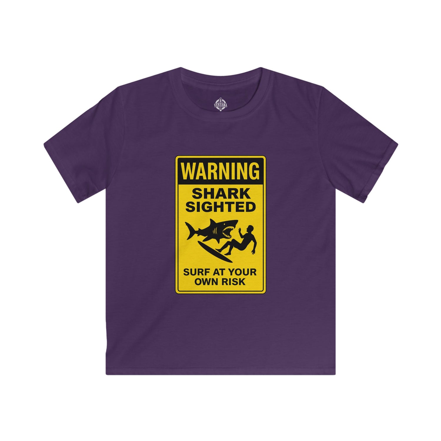 Shark Sighted Kids - Soft Style U.S. Cotton T-Shirt