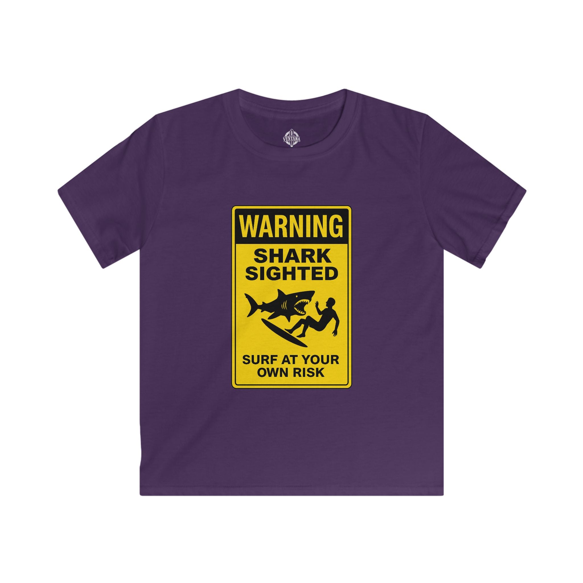 Shark Sighted Kids - Soft Style U.S. Cotton T-Shirt