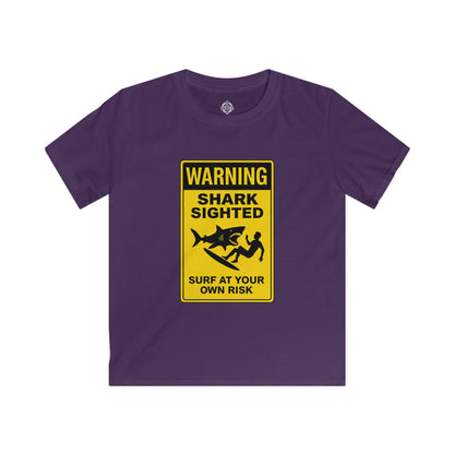 Shark Sighted Kids - Soft Style U.S. Cotton T-Shirt