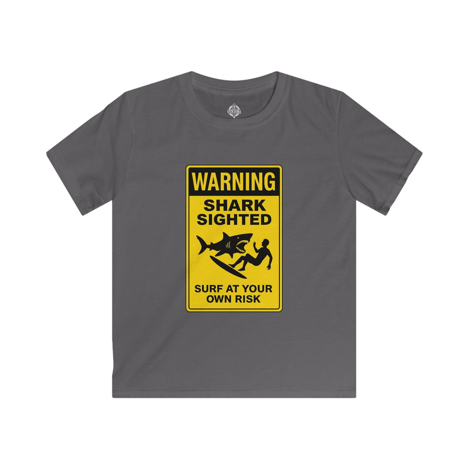 Shark Sighted Kids - Soft Style U.S. Cotton T-Shirt
